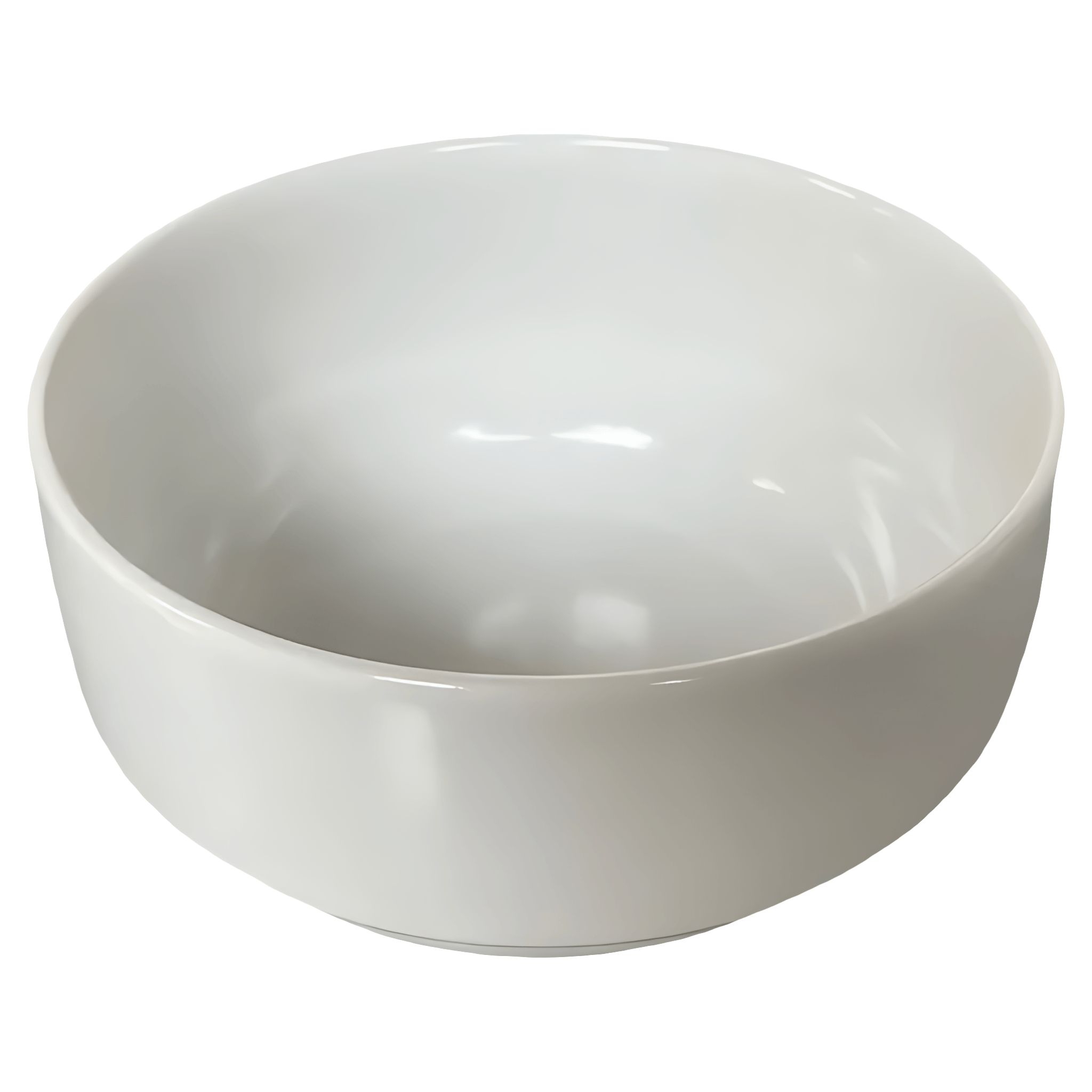 Bol pentru salata Actuel, portelan, 15 x 7 cm, alb