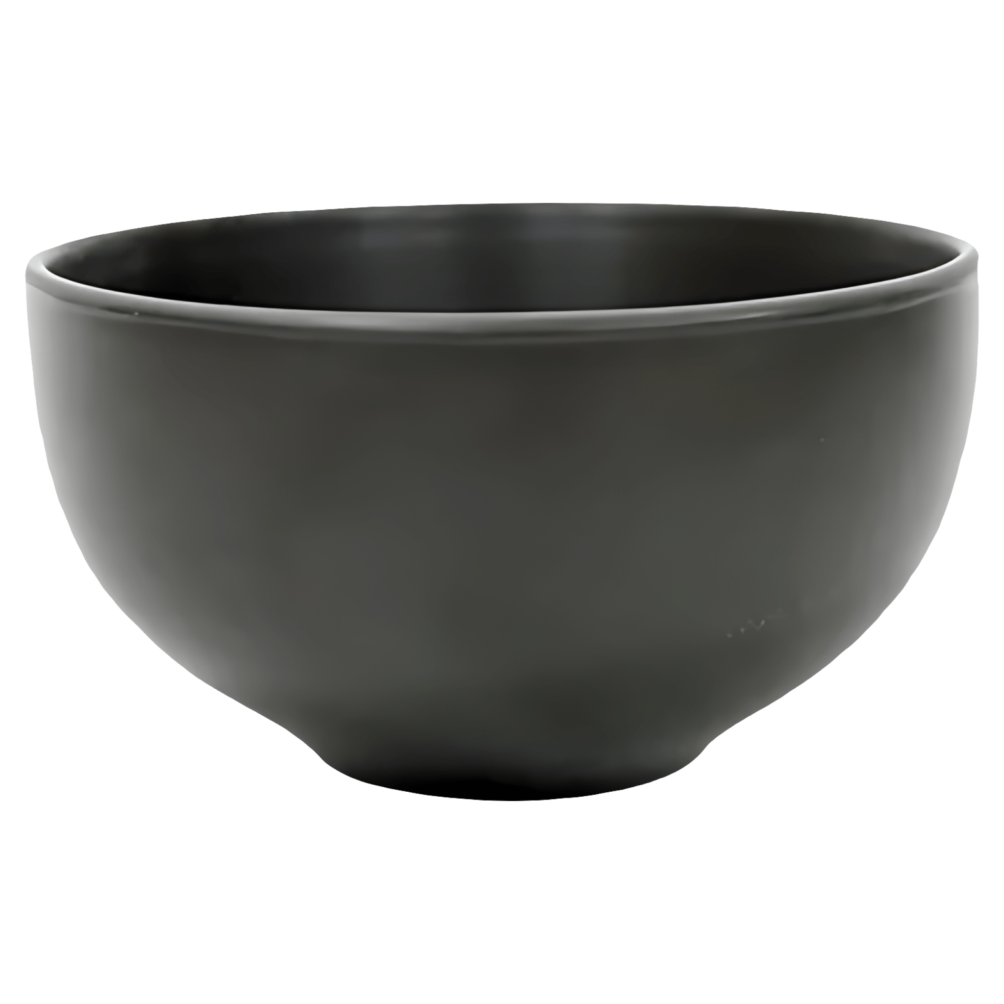 Bol Actuel, cermica, diametru 13 cm, 450 ml, negru