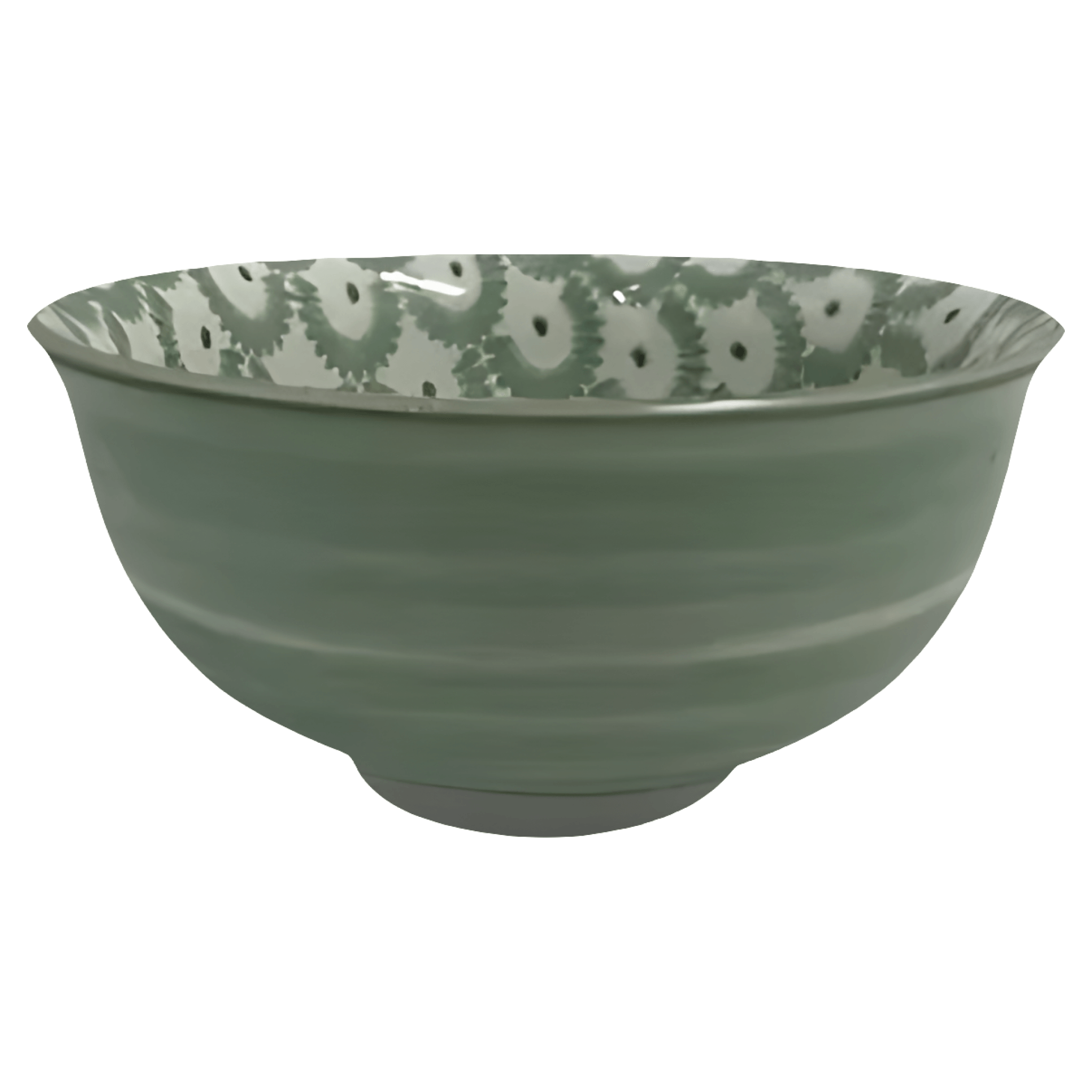 Bol Actuel, portelan, diametru 11.4 cm, 290 ml, verde
