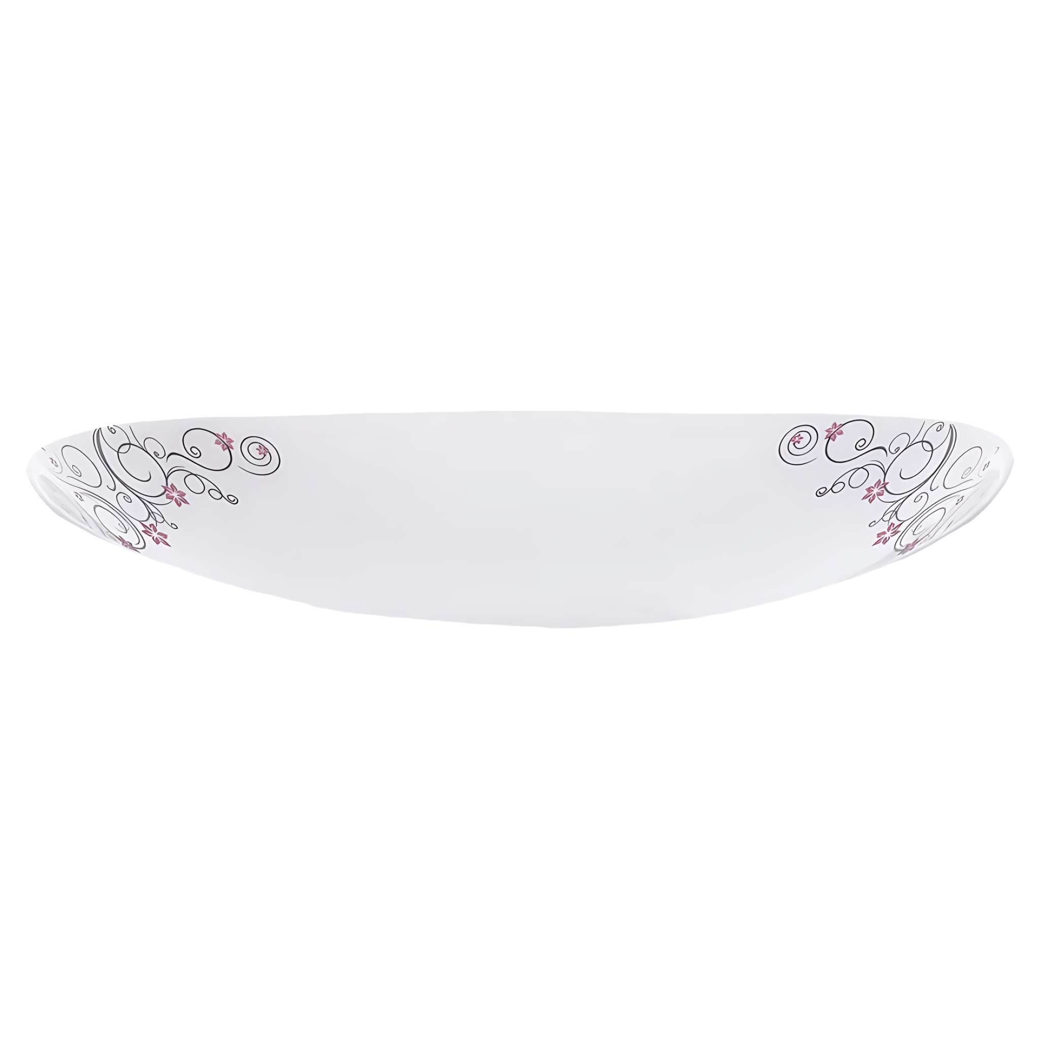 Farfurie adanca ovala din opal 22.5 cm