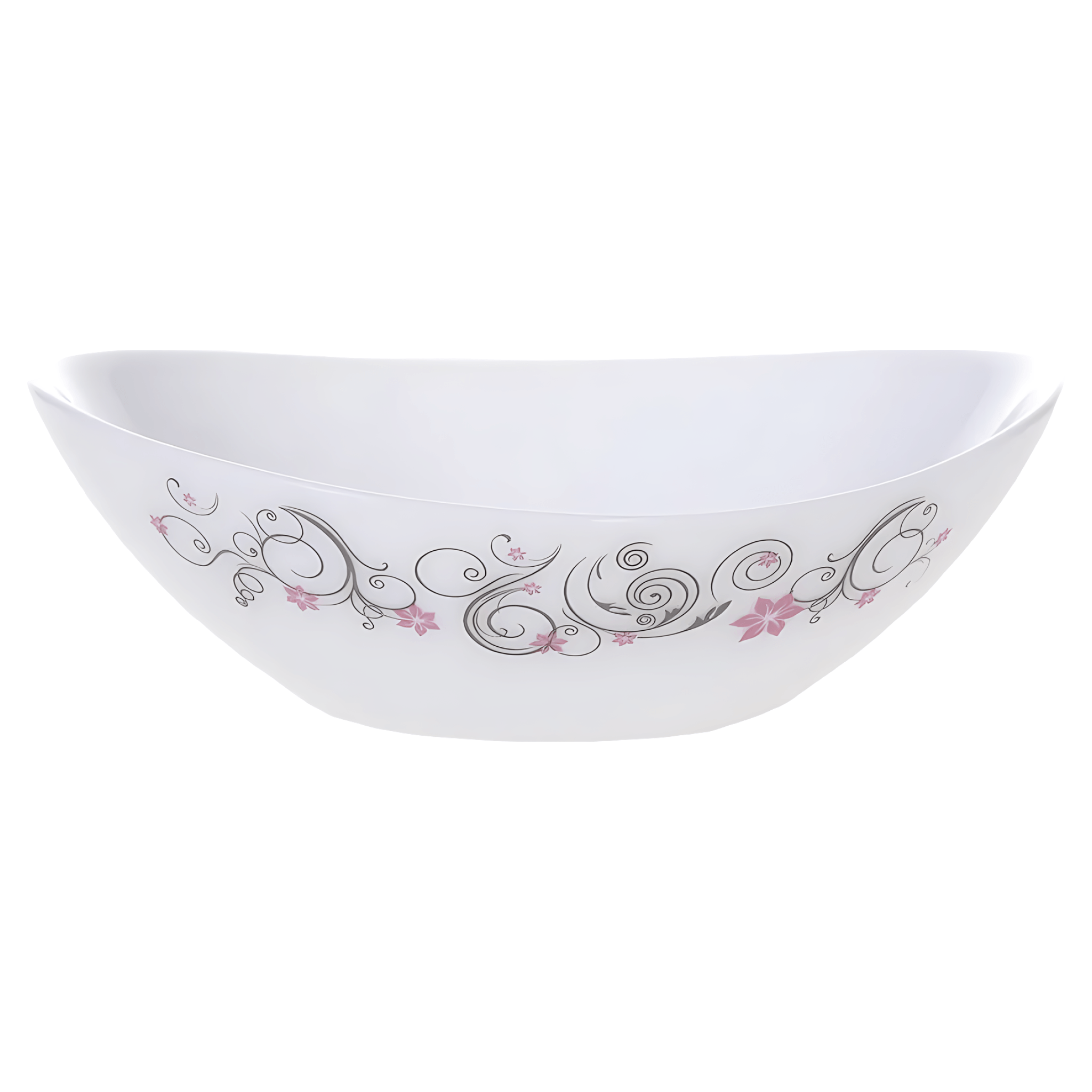 Bol oval din opal pentru supa 15 cm