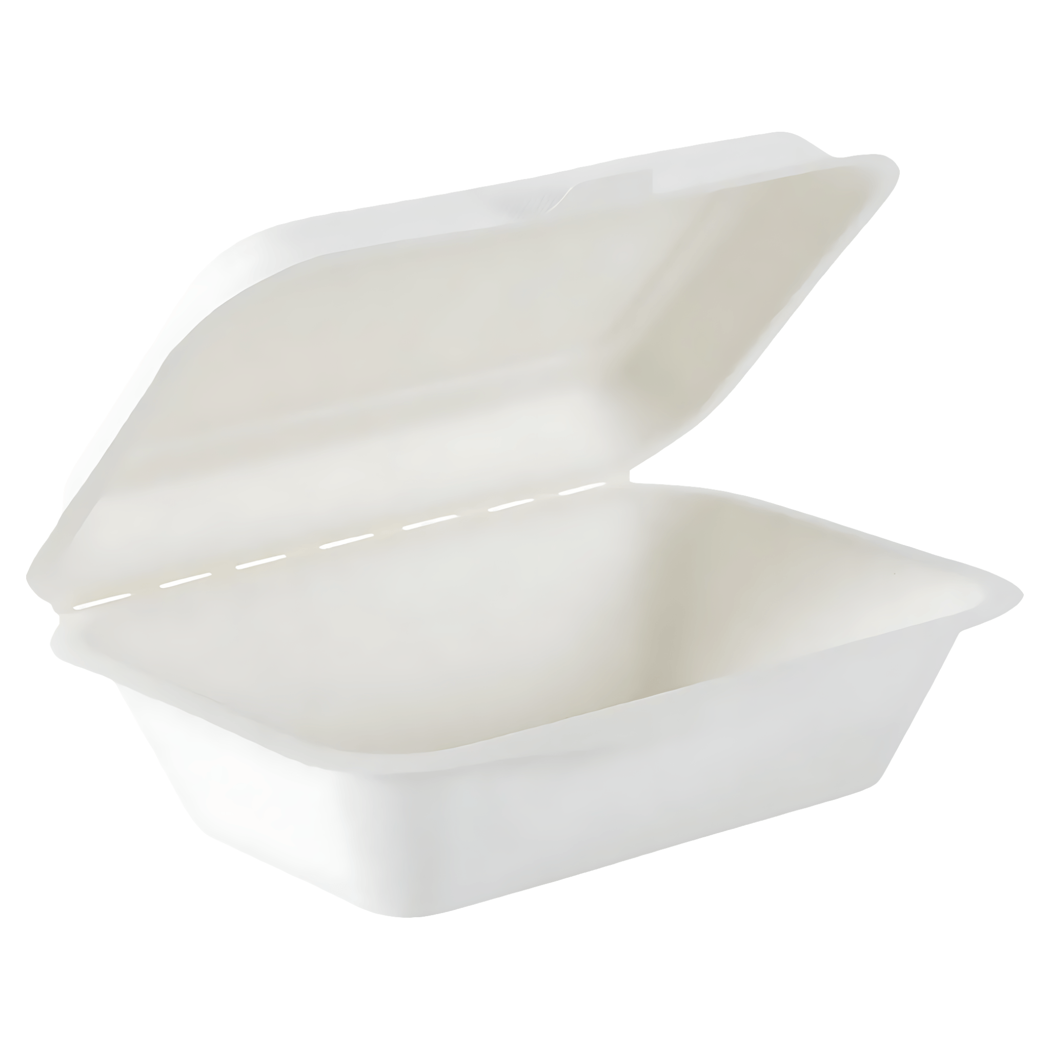 Set caserole de unica folosinta Actuel Ecofriendly, 10 bucati, 18.5 x 13.5 cm, alb