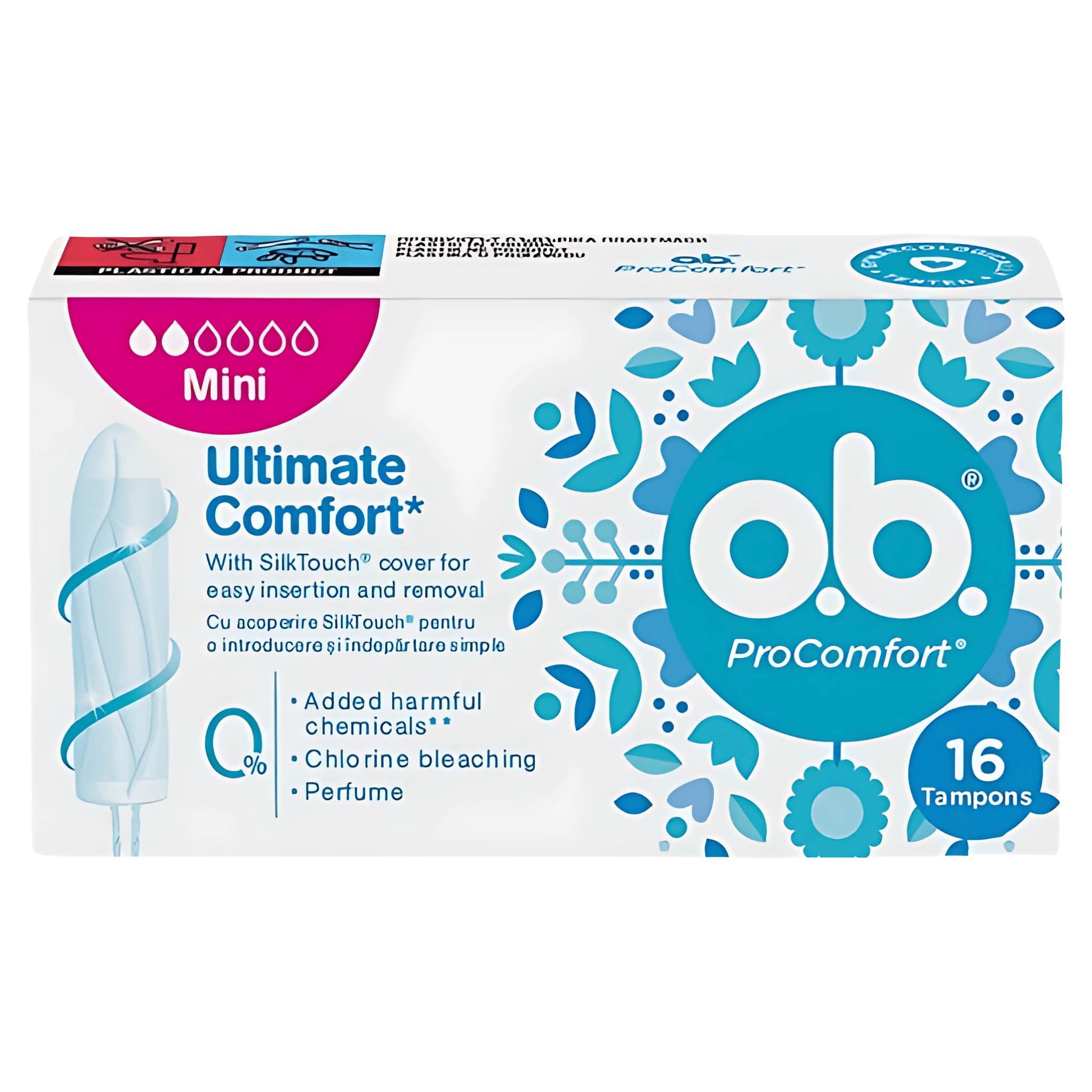 Tampoane OB Procomfort Mini, 16 buc