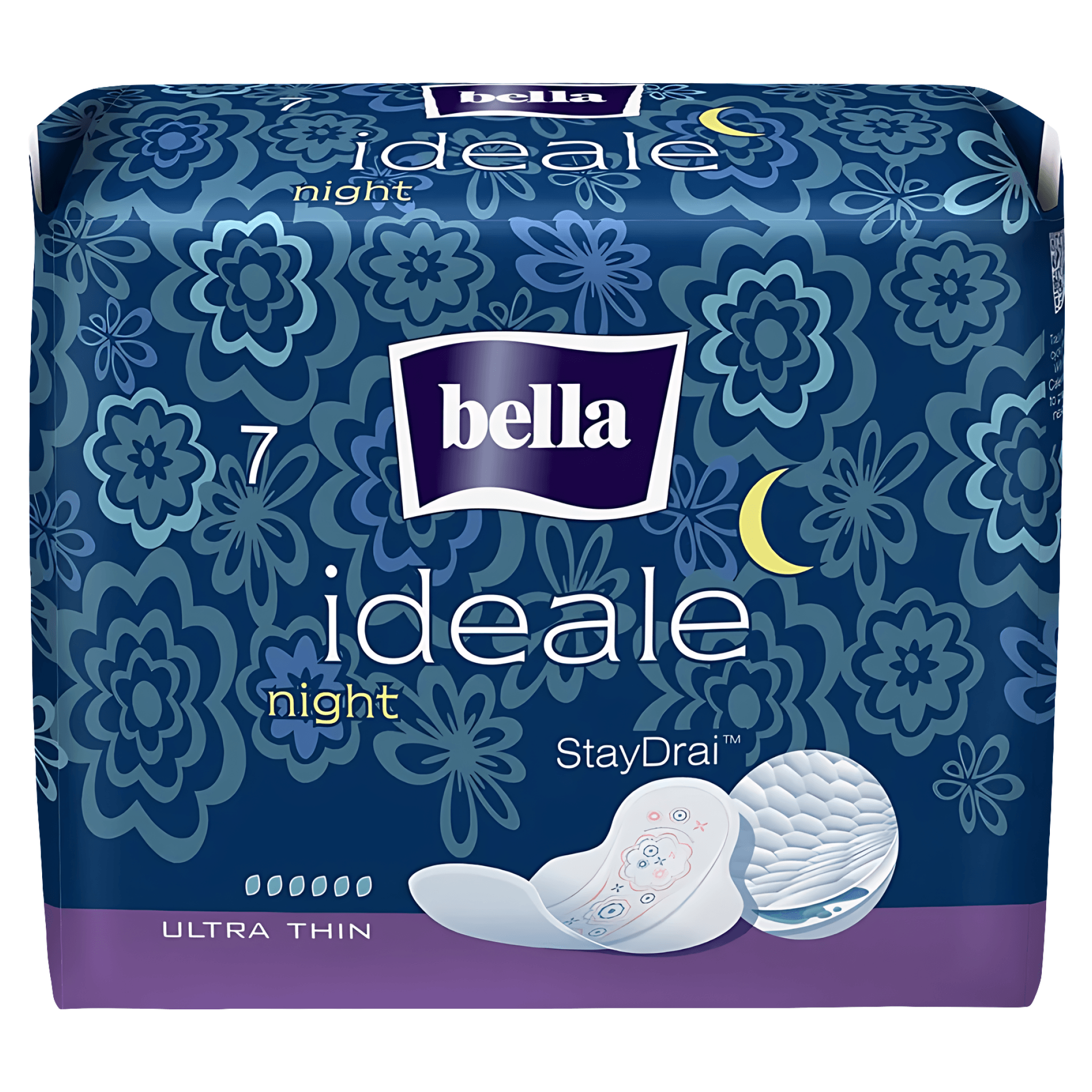 Absorbante igienice Bella Ideale Night Ultra Stay Drai 7 bucati