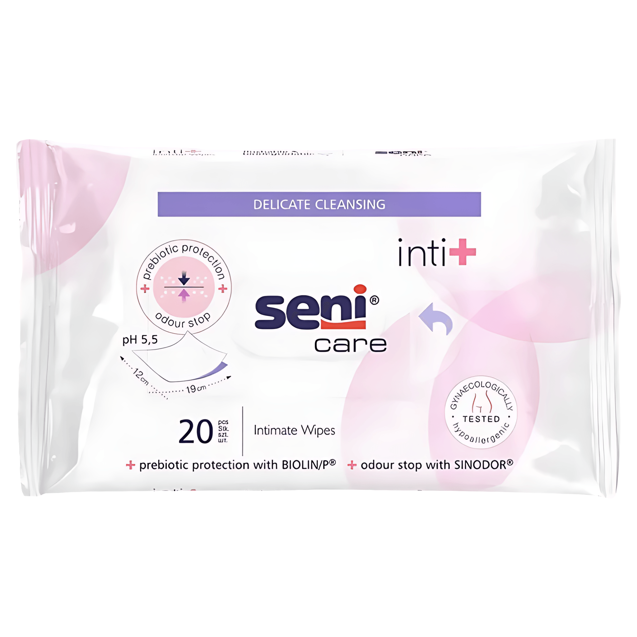 Servetele umede biodegradabile Seni Care Inti, 20 bucati