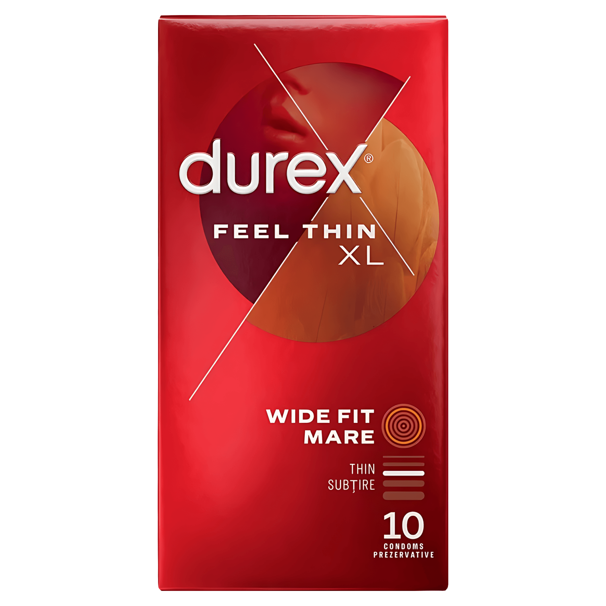 Prezervative Durex Feel Thin XXL 10 bucati