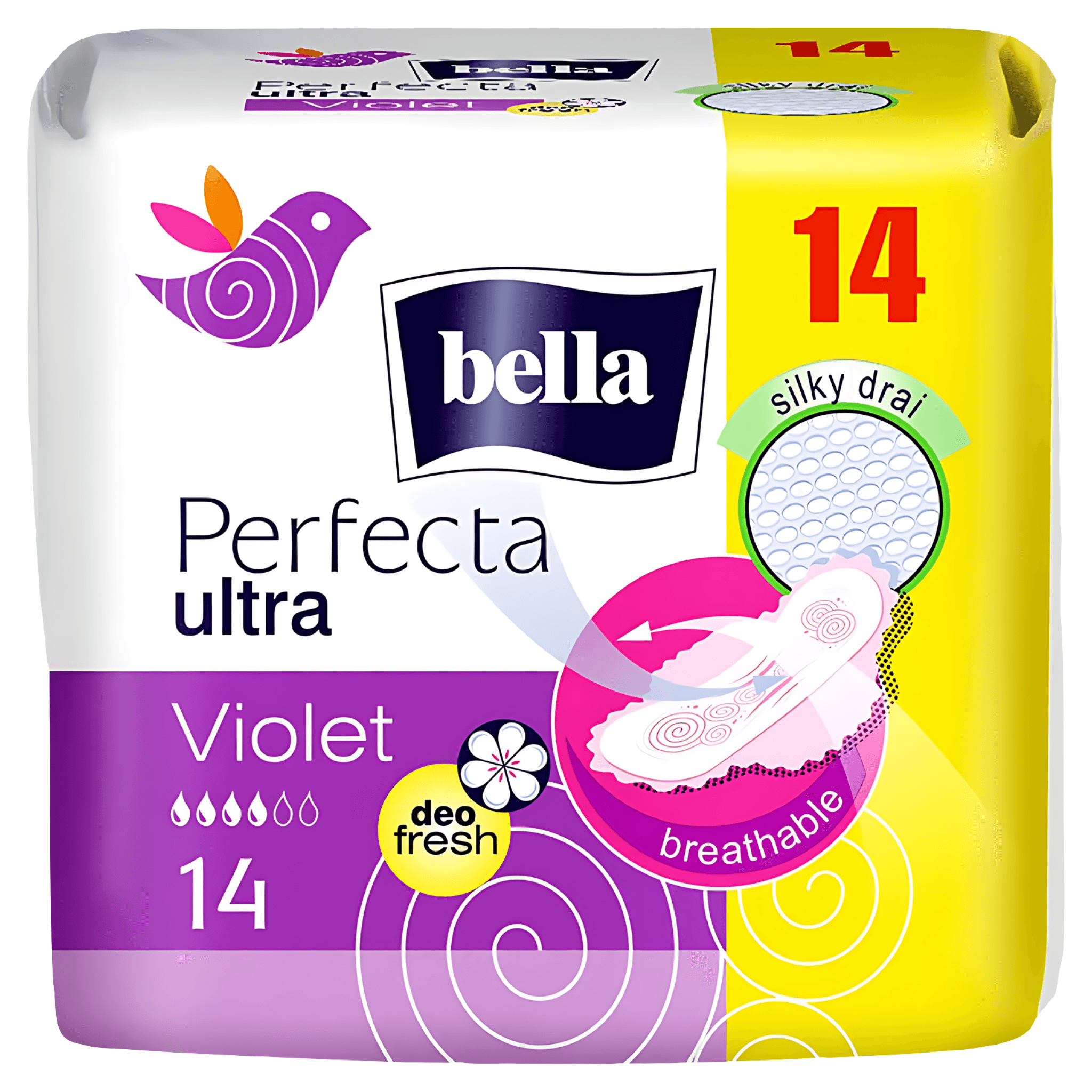Absorbante Bella Perfecta Ultra Violet, 14 bucati