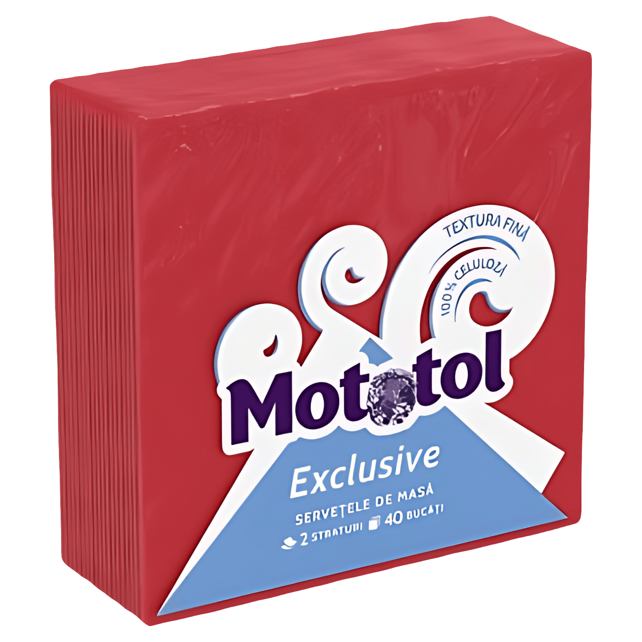 Servetele de masa Mototol, 2 straturi, 40 bucati, rosu
