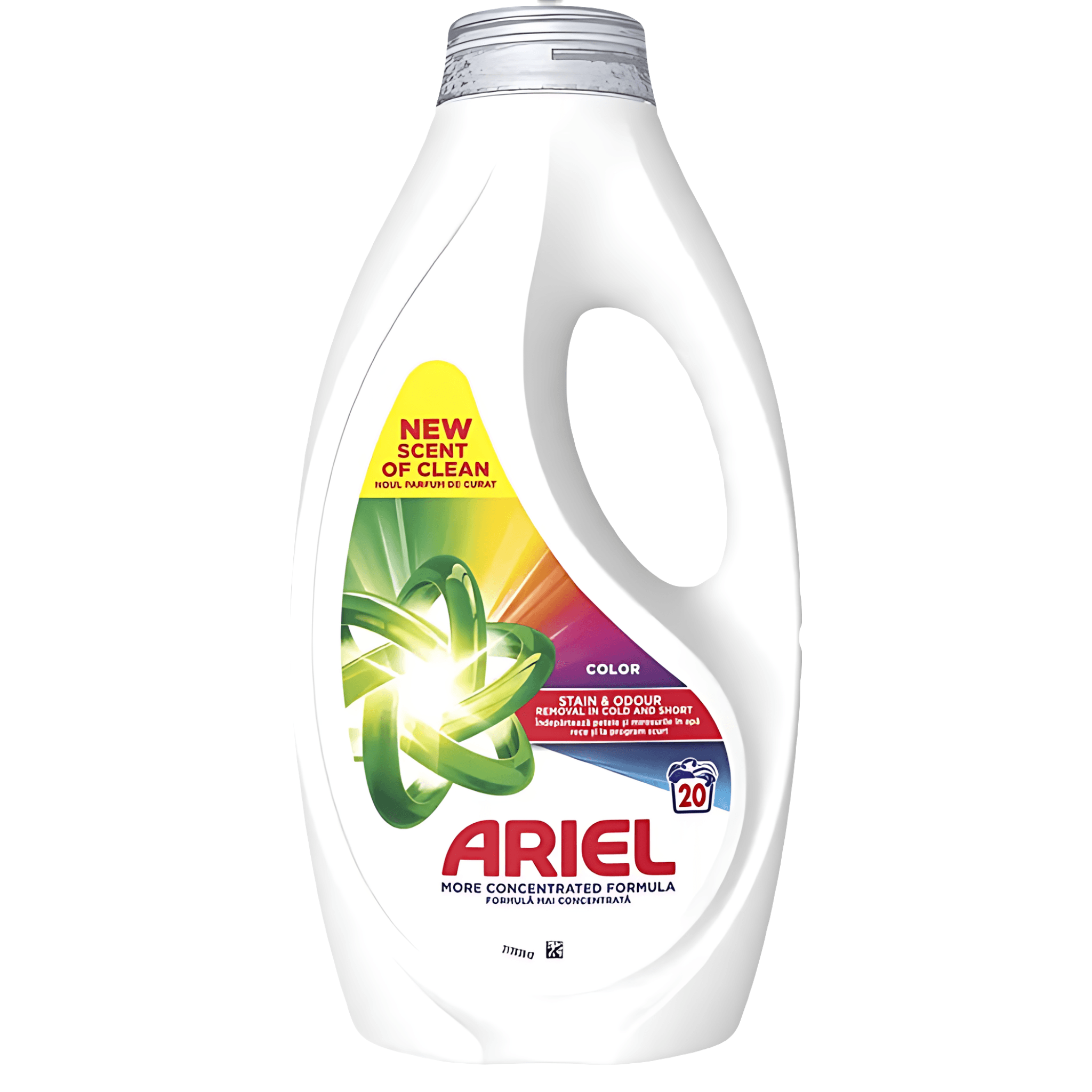 Detergent lichid pentru rufe Ariel Color, 20 spalari, 0.9 l