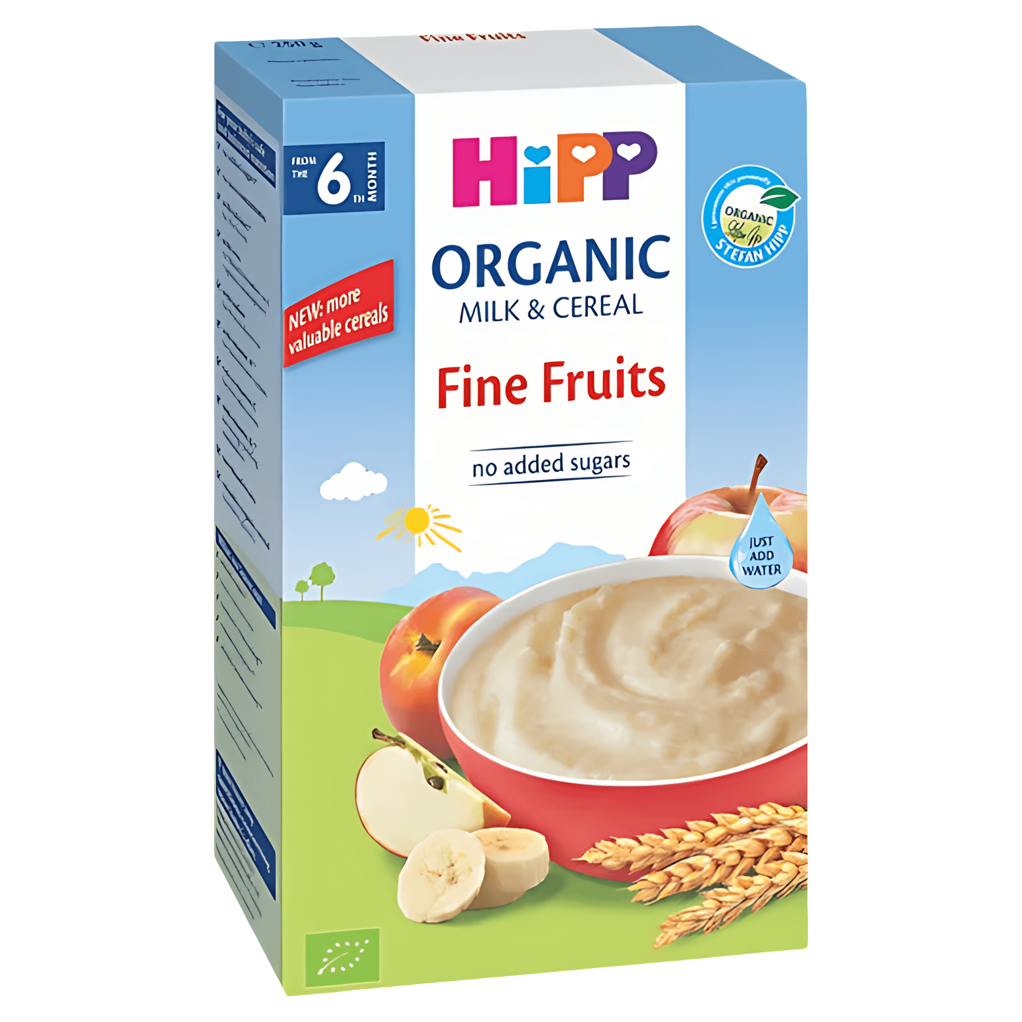 Cereale Hipp cu lapte si fructe, de la 6 luni, 250 g