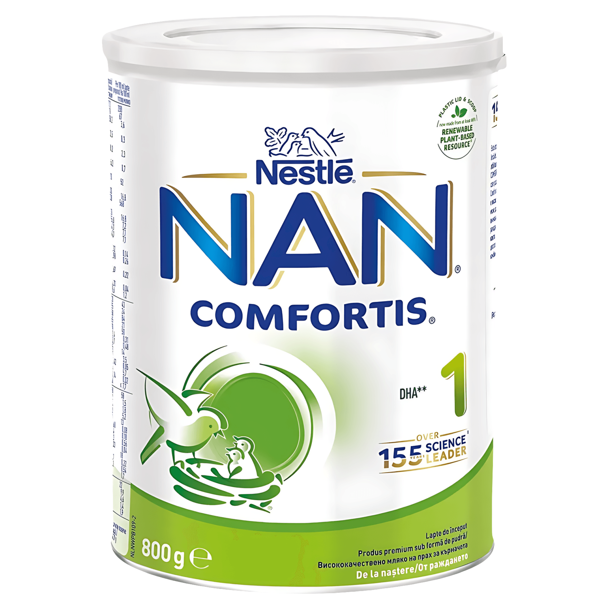 Formula de lapte Nestle NAN Comfortis 1, 0-6 luni, 800g