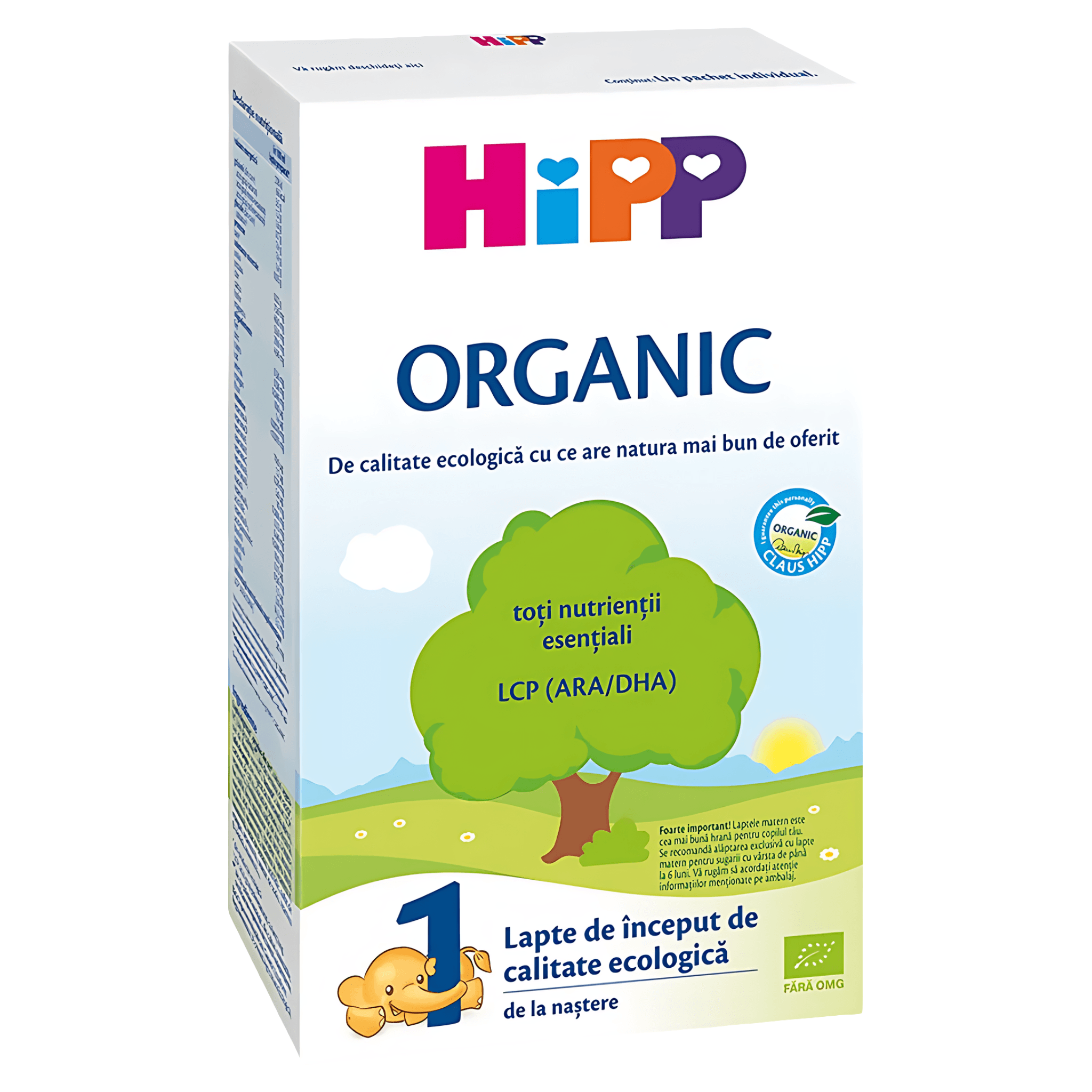 Formula de lapte Hipp Organic 1, 0+ luni, 300g