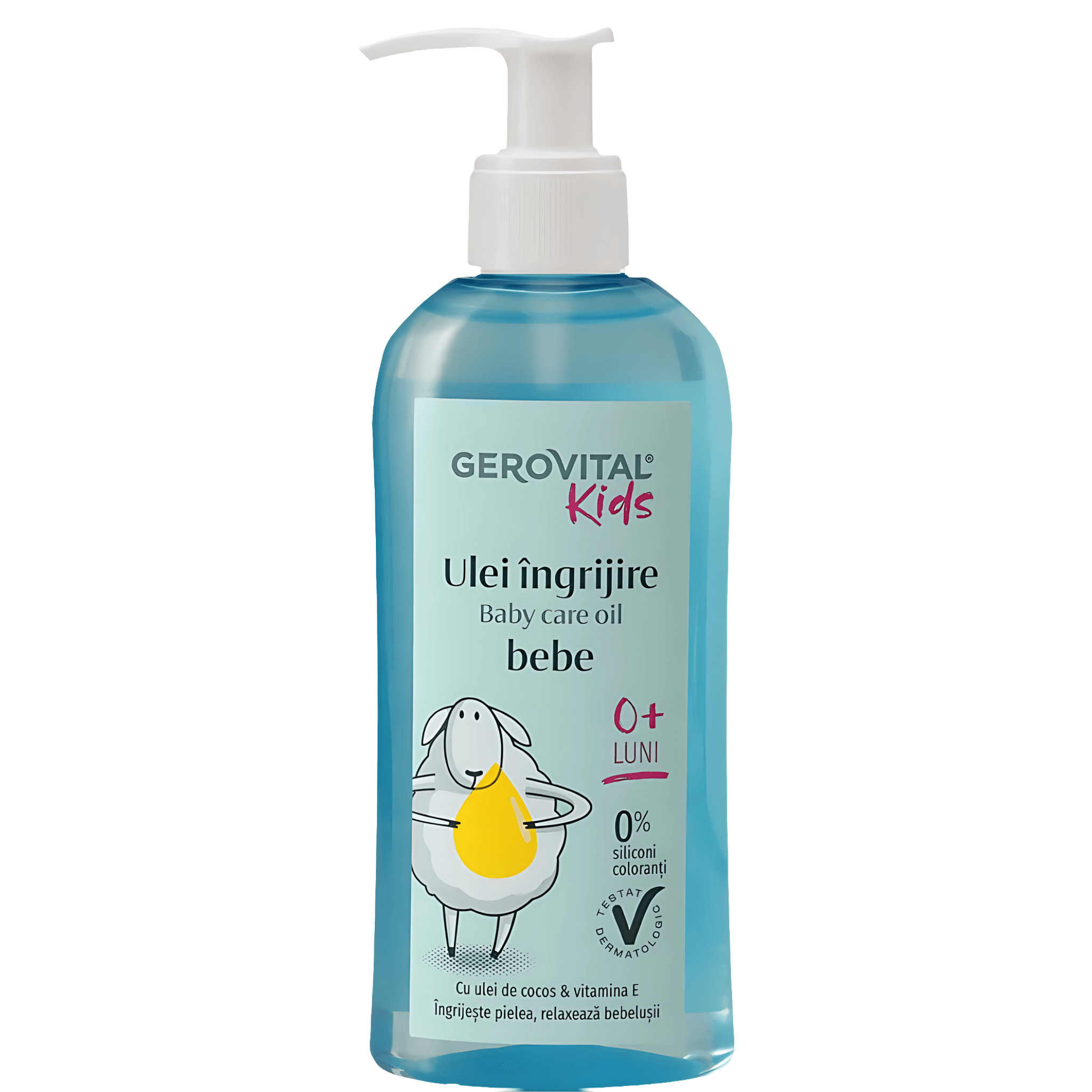 Ulei ingrijire bebe Gerovital Kids, 150 ml
