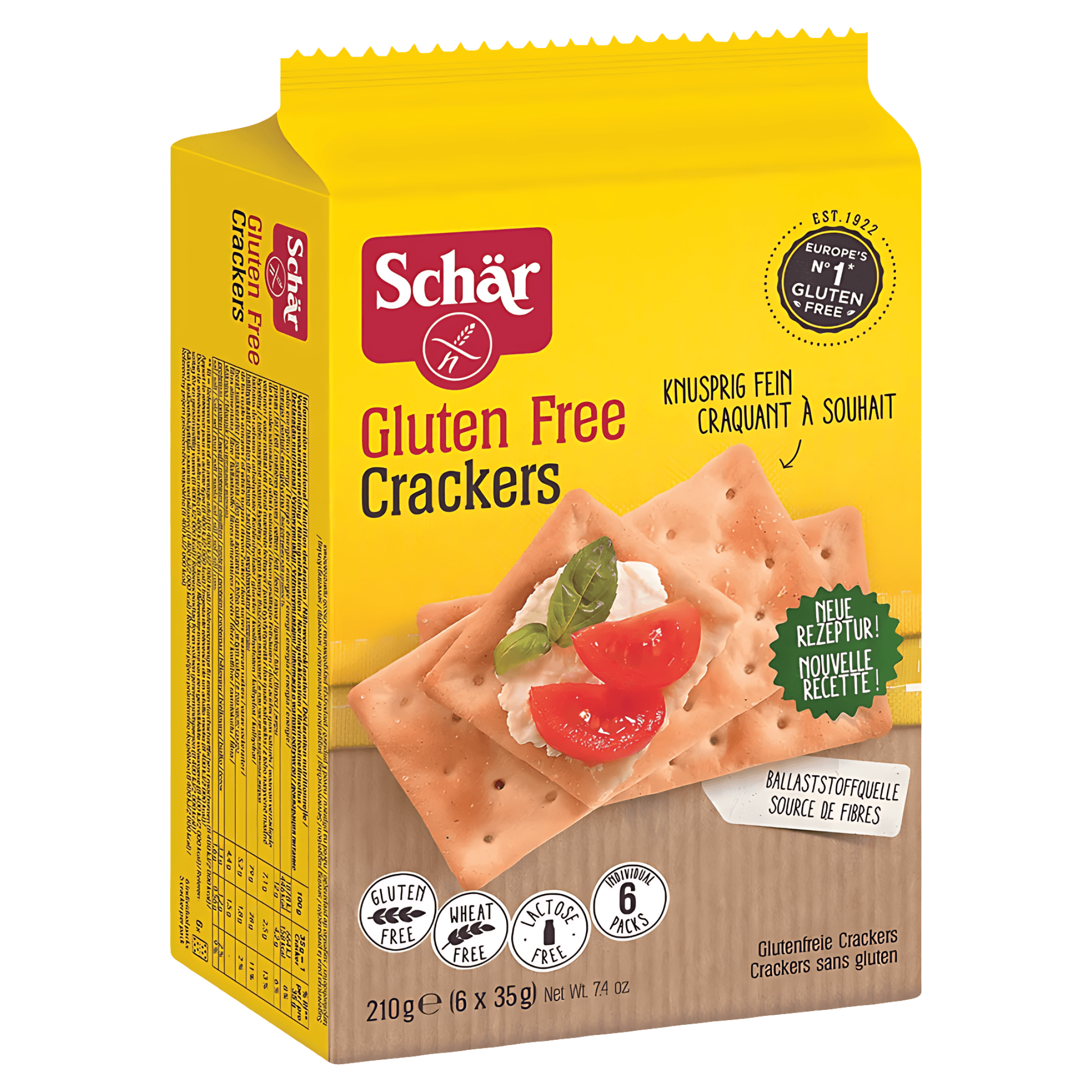 Crackers Schar fara gluten, 210 g