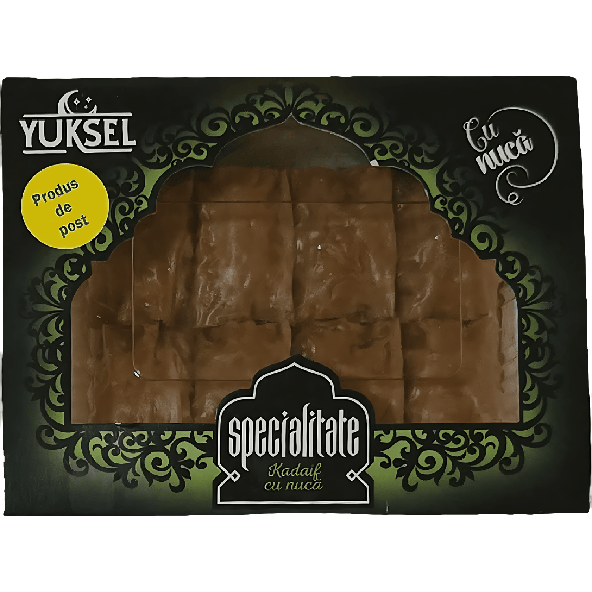 Baclava cu kadaif si nuca Yuksel, 250 g