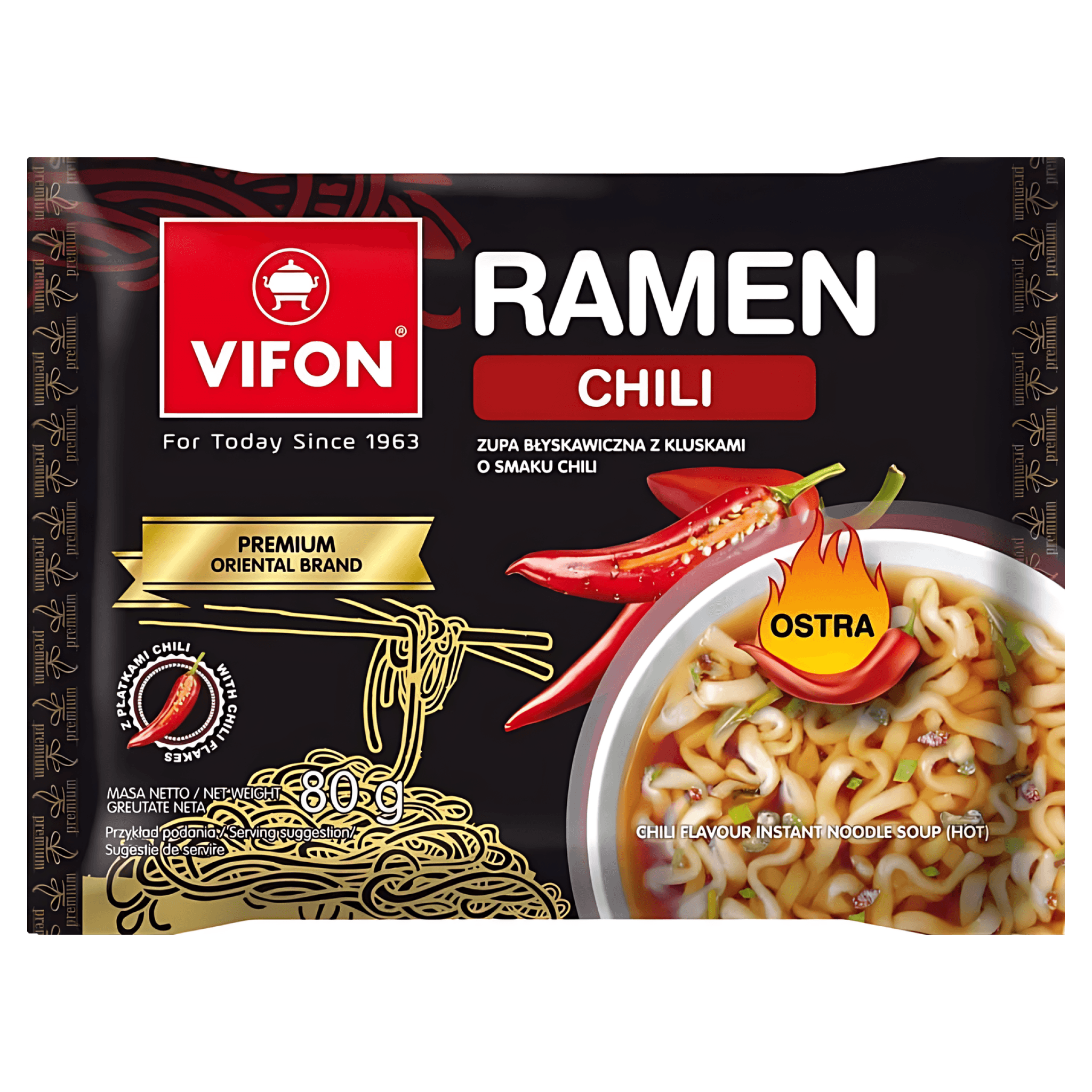 Supa instant ramen Vifon Chilli Premium, 60 g