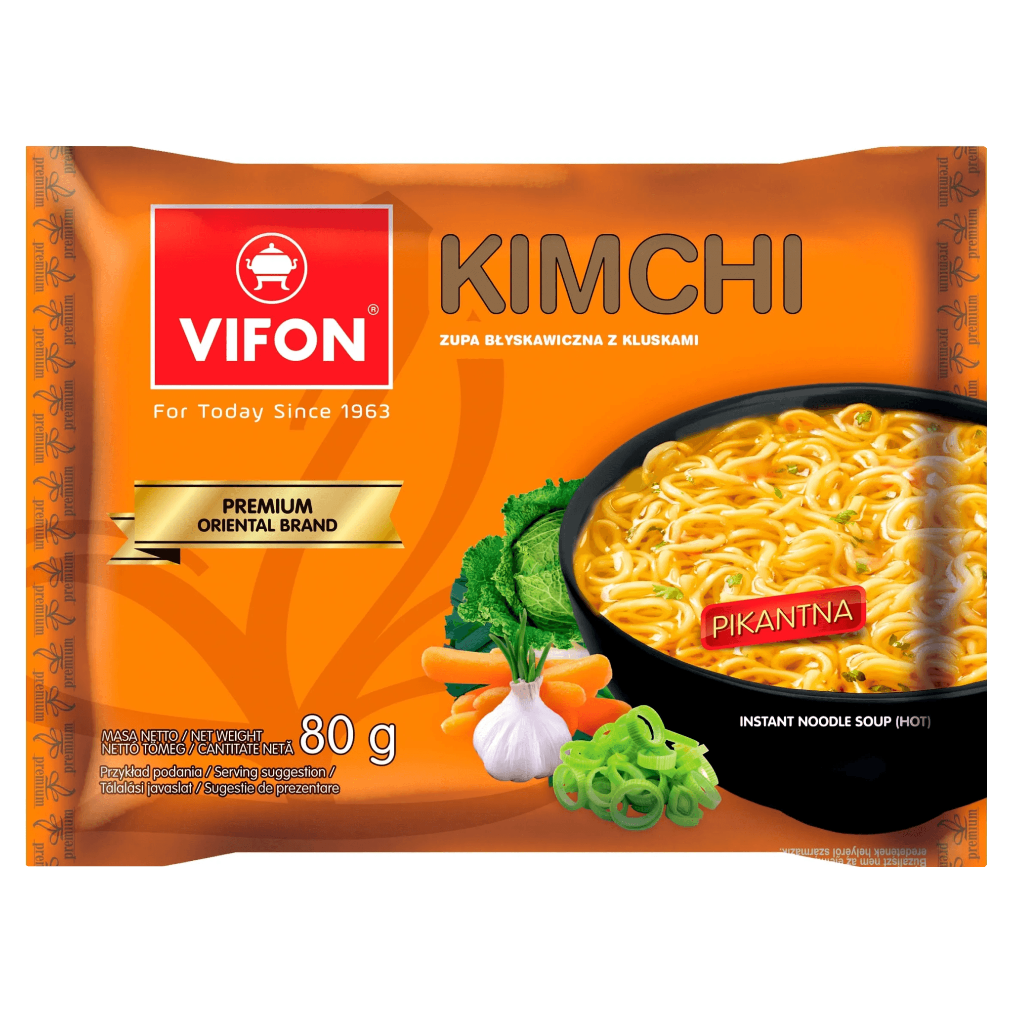 Supa instant picanta Vifon Kimchi Premium, 80 g