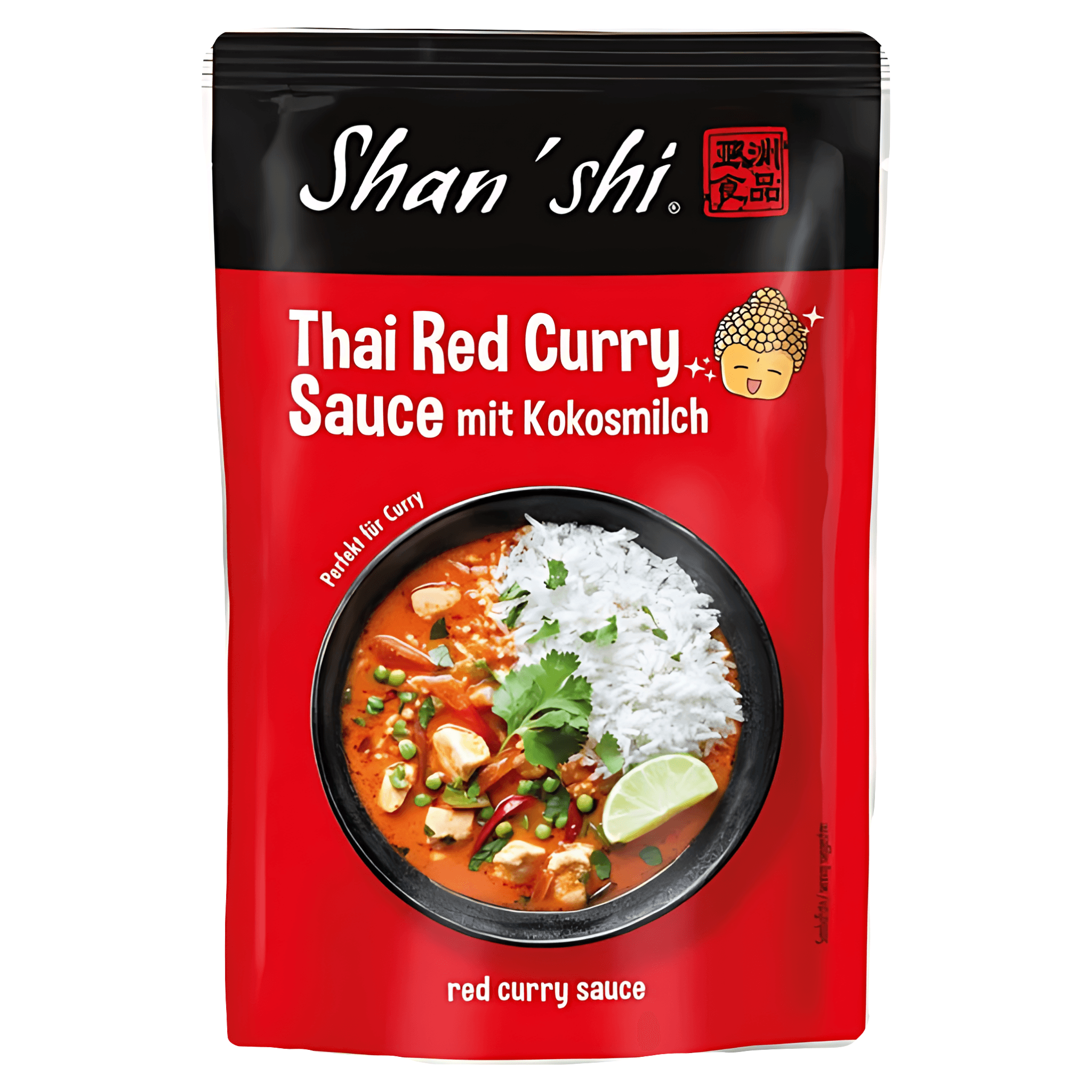 Sos curry rosu Shan Shi Thai Red Curry, 120 g