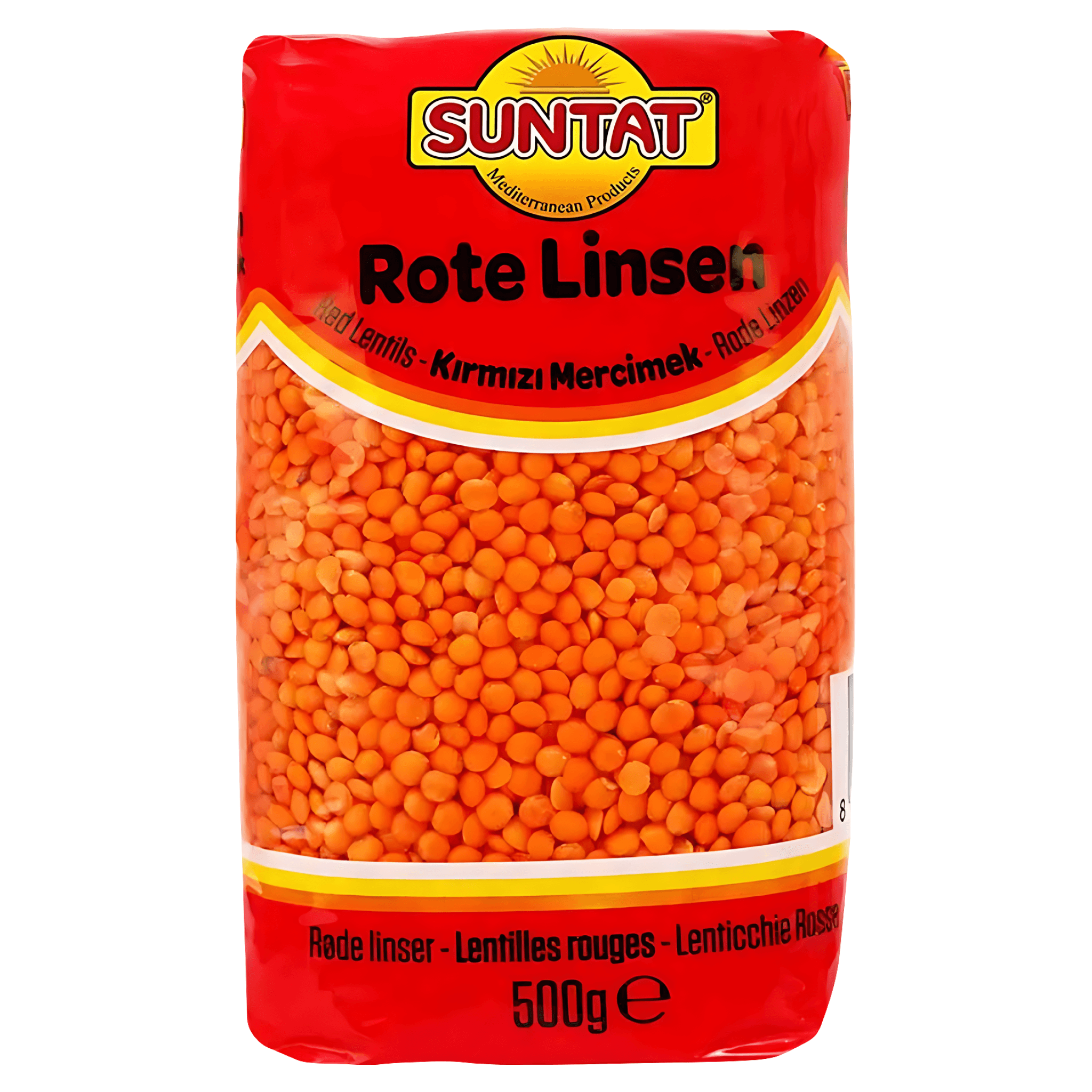 Linte rosie Suntat, 500 g