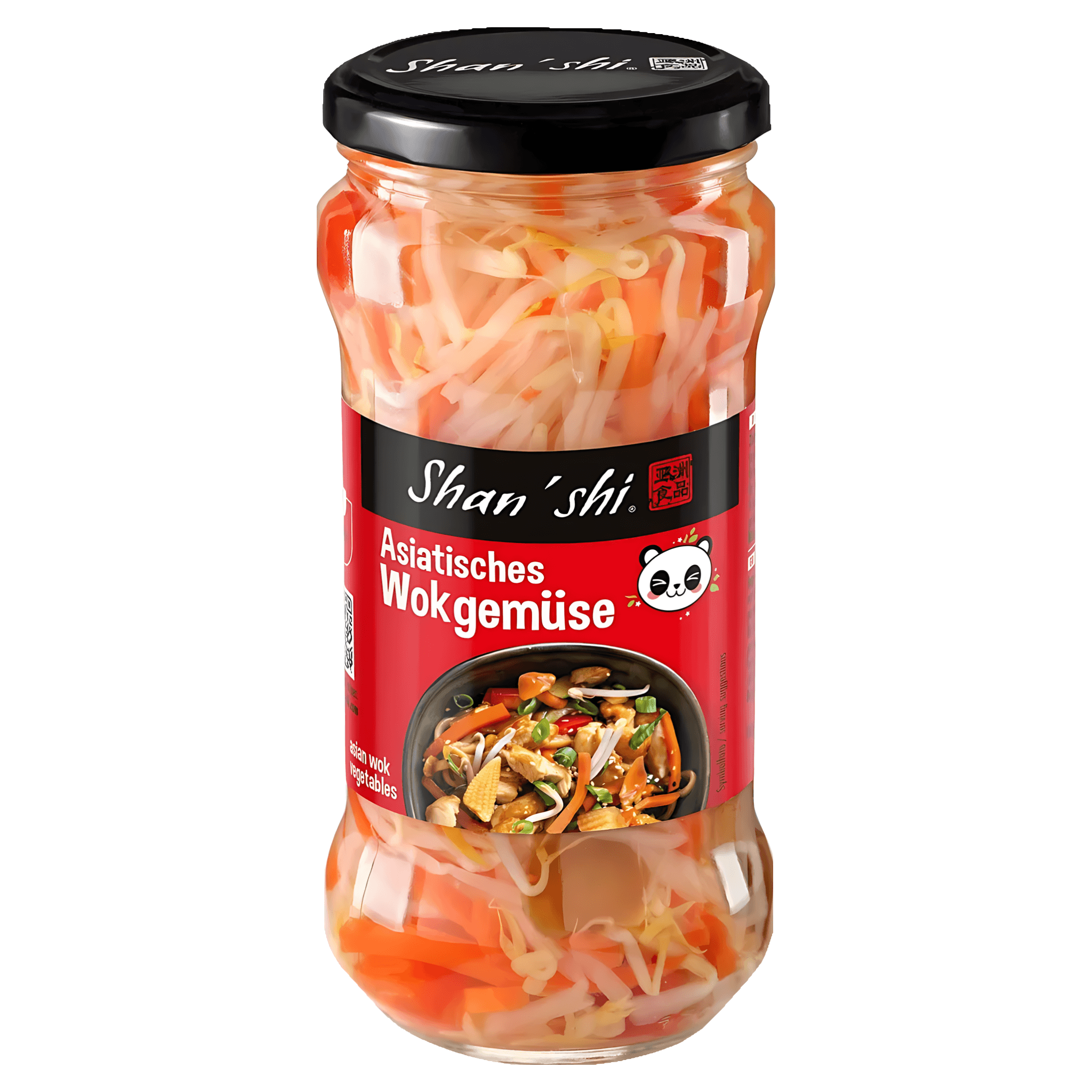 Legume asiatice pentru wok Shan Shi, 330 g