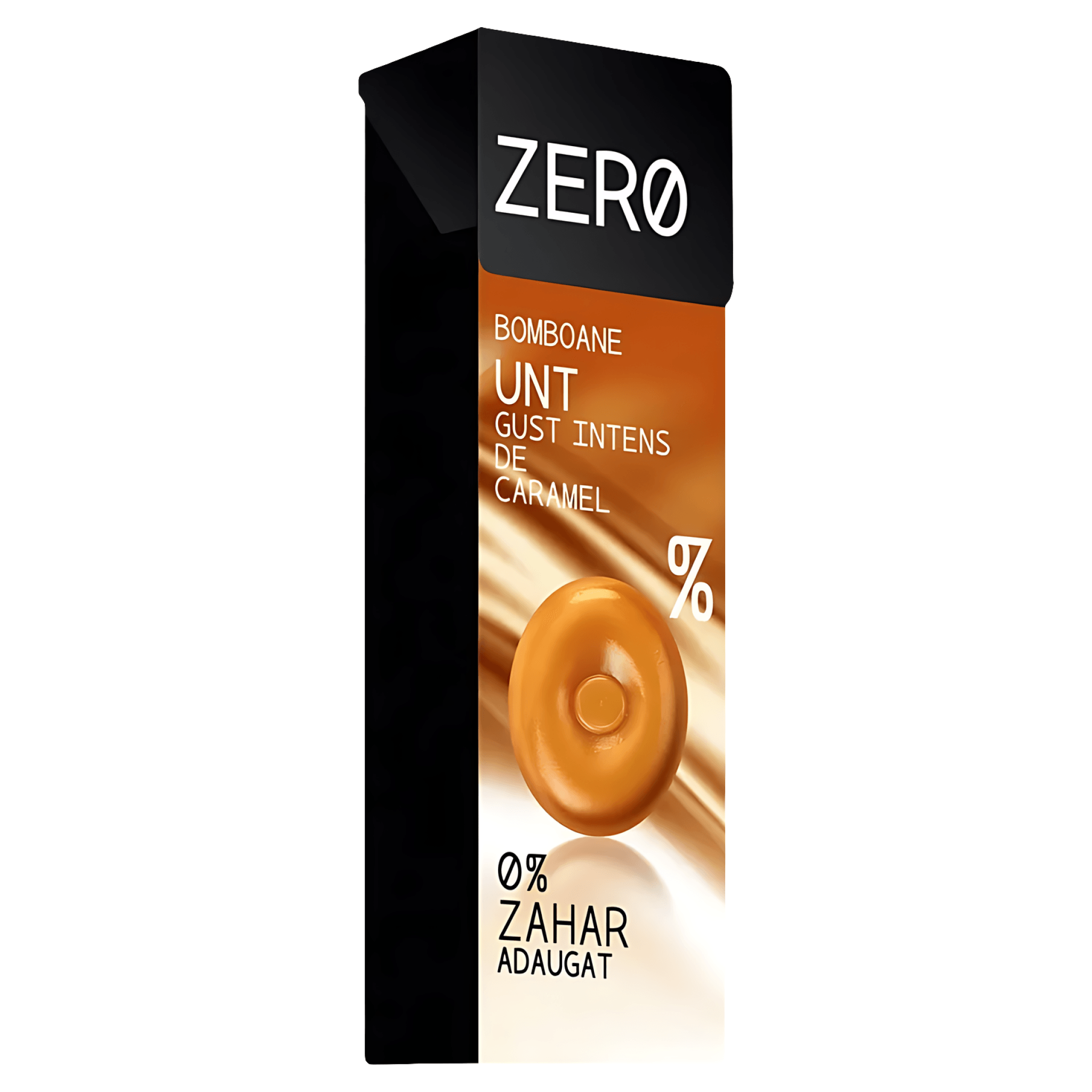 Bomboane cu gust de caramel Zero, 32 g