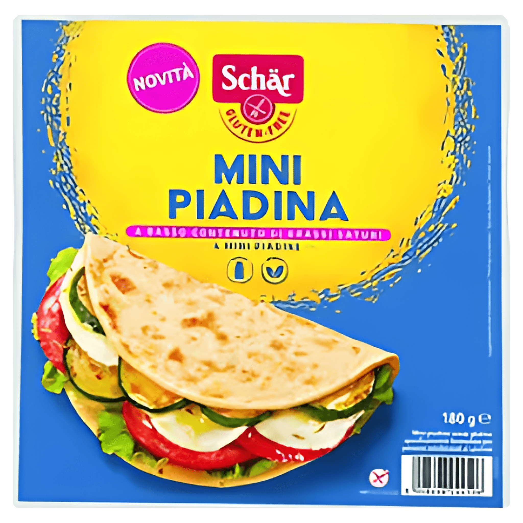 Lipii fara gluten Schar Piadina Mini, 180 g