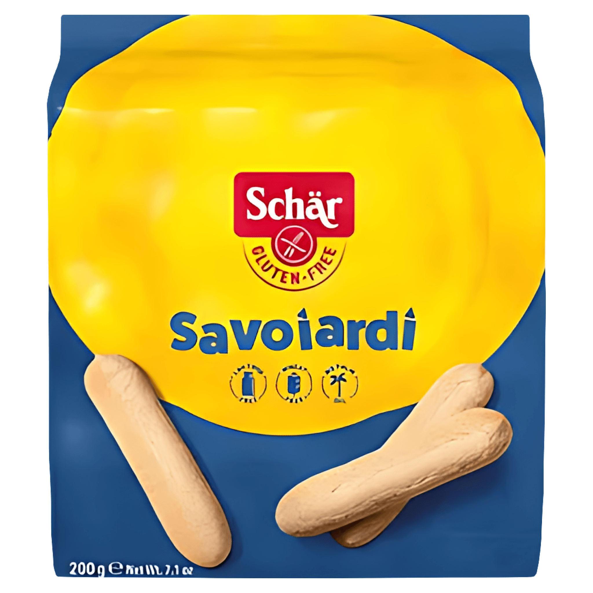 Piscoturi fara gluten Schar Savoiardi, 200 g
