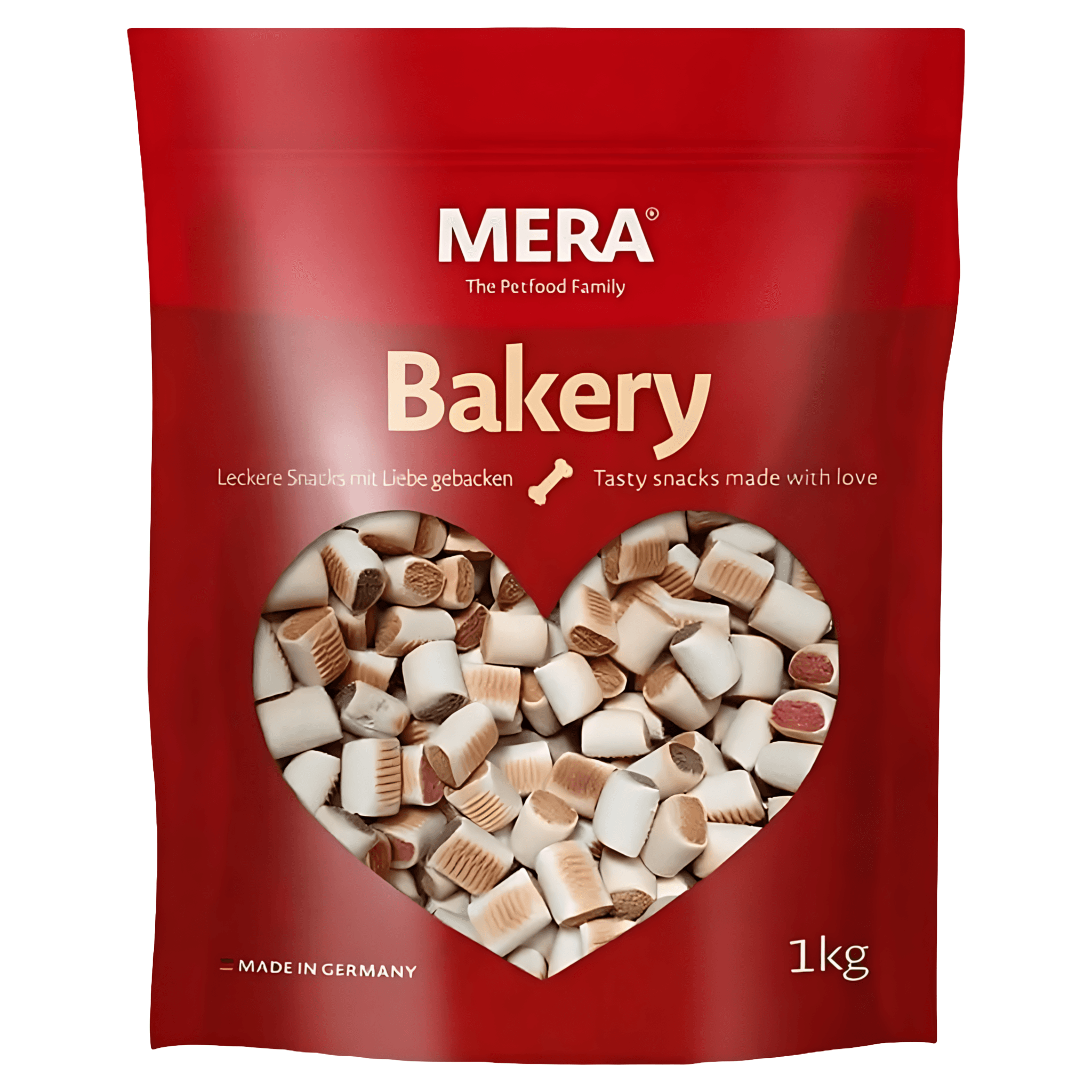 Recompense pentru caini Mera, pui, vita si peste, 1 kg