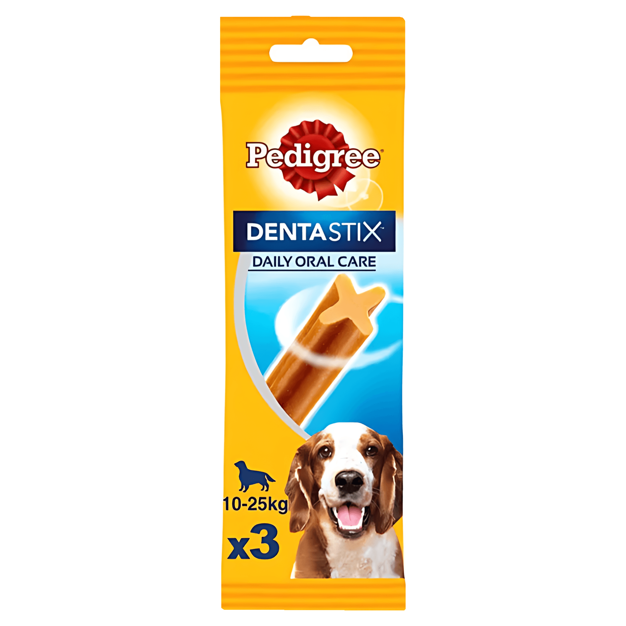 Batoane dentare pentru caini de talie medie Pedigree DentaStix, 77 g