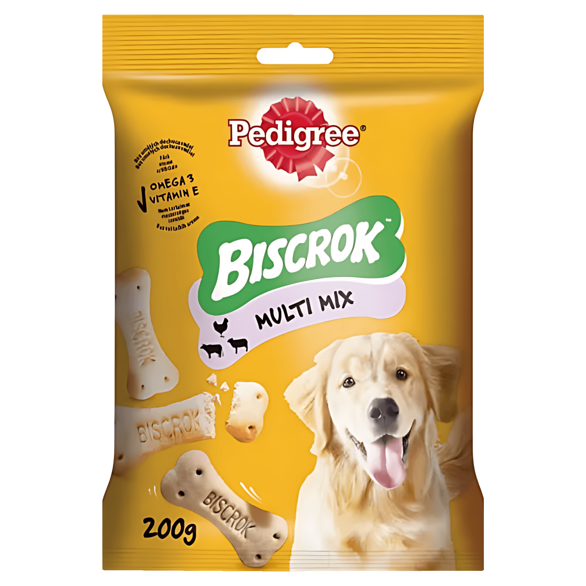 Recompense pentru caini Pedigree Biscrok, 200 g