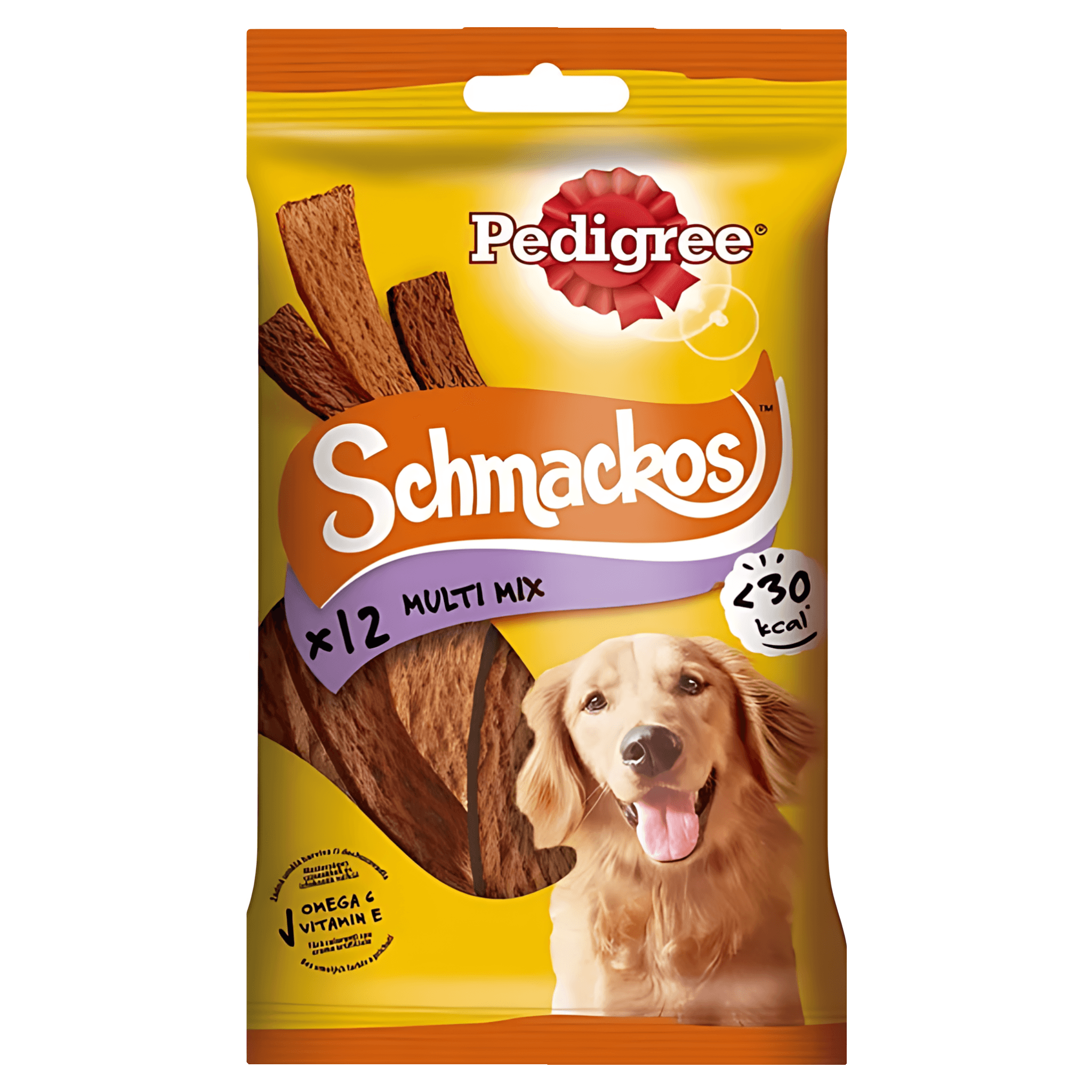 Hrana complementara pentru caini adulti Pedigree Schmackos, 12 bucati, 86 g