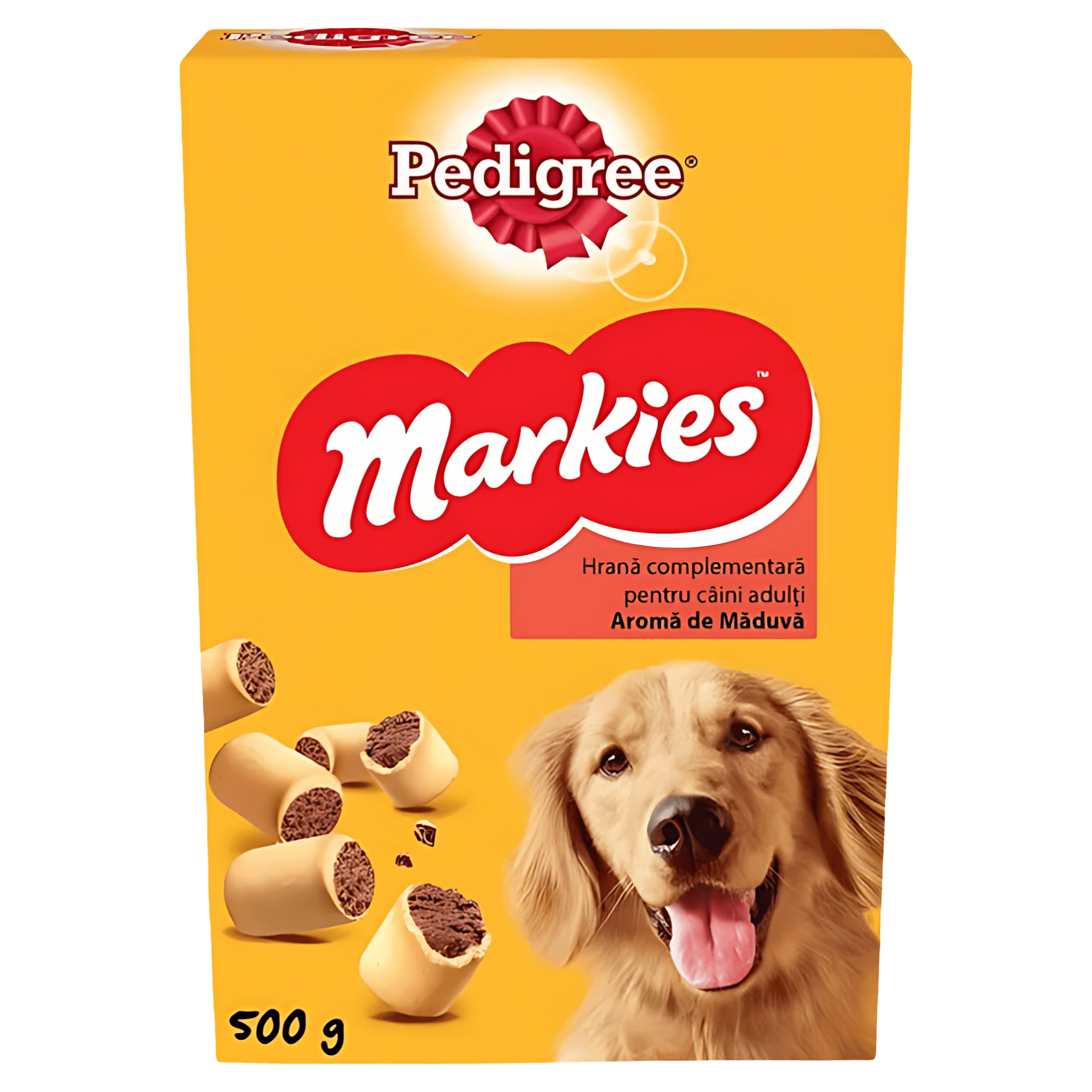 Hrana complementara pentru caini adulti Pedigree Markies, 500 g
