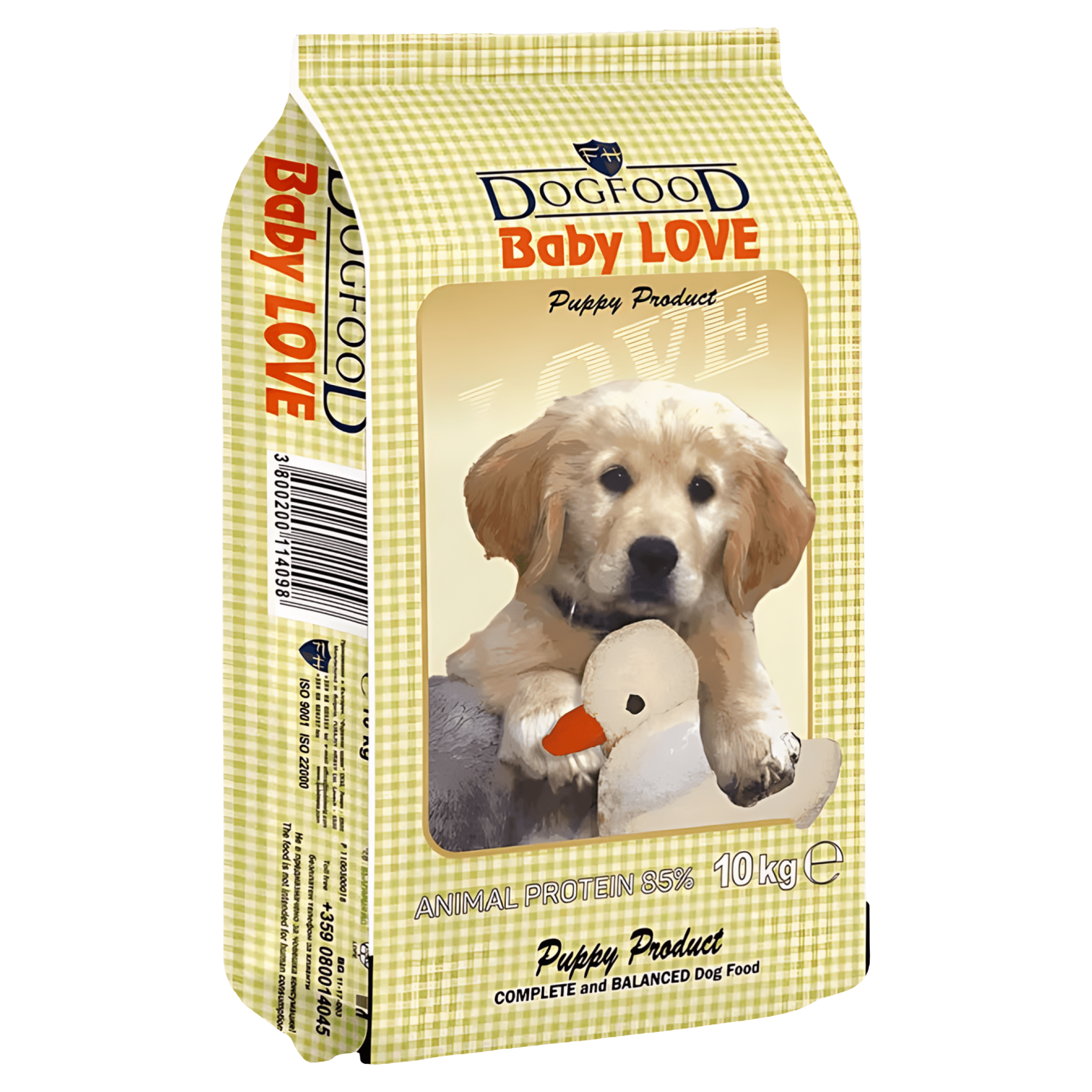 Hrana uscata pentru caini juniori Dog Food Baby Love, 3 kg