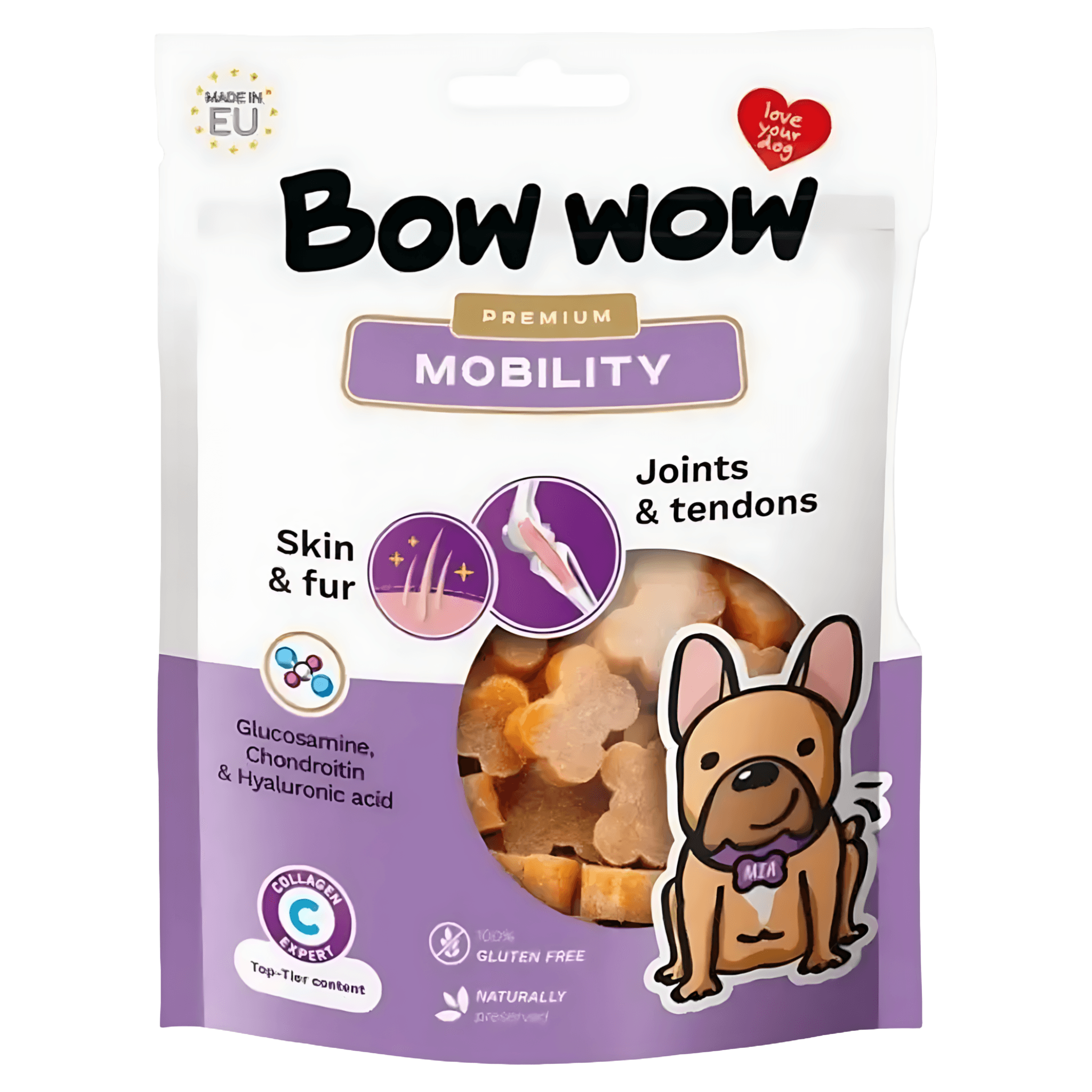 Recompense pentru caini Bow Wow Premium Mobility, 60 g