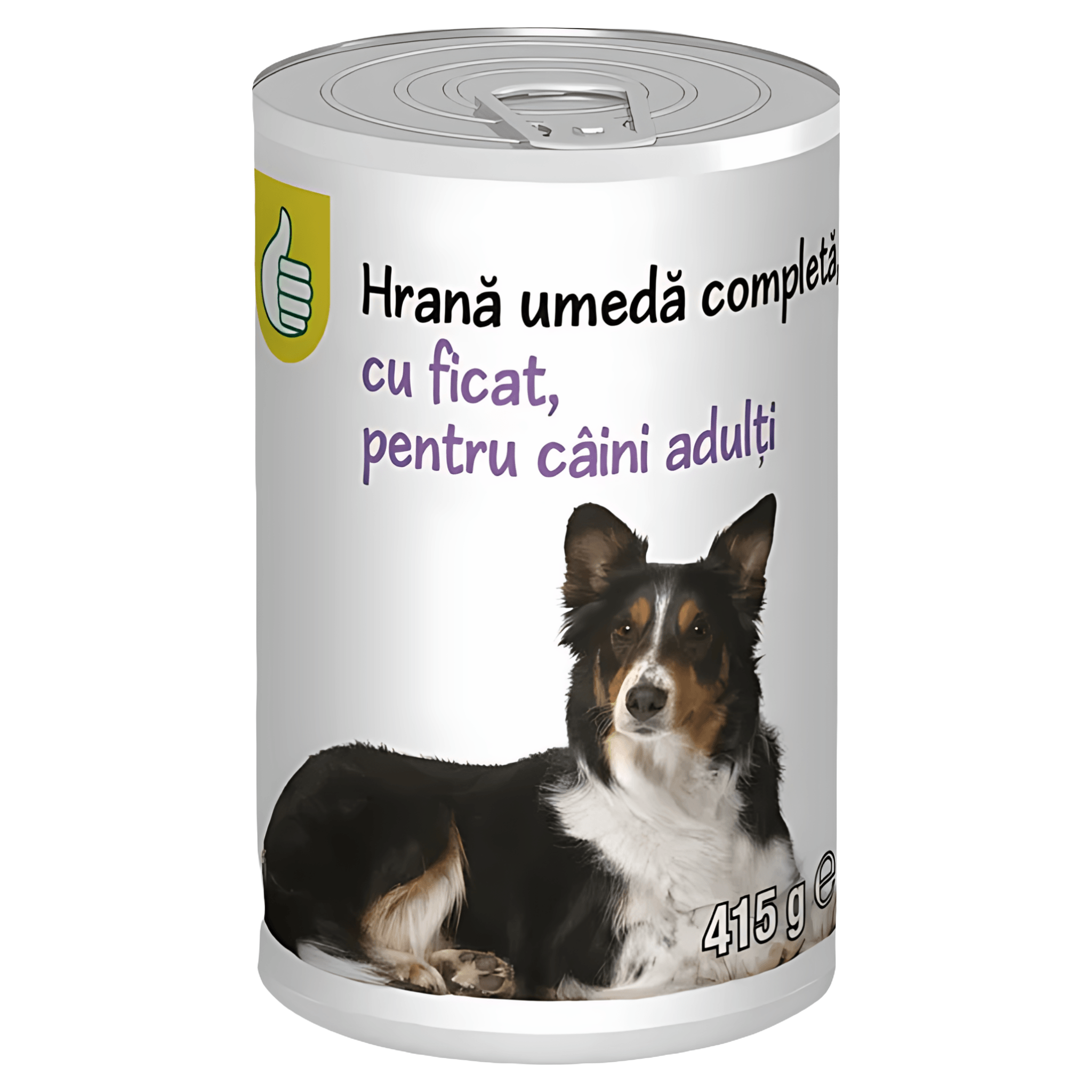 Hrana umeda la conserva pentru caini adulti Pouce, ficat, 415 g