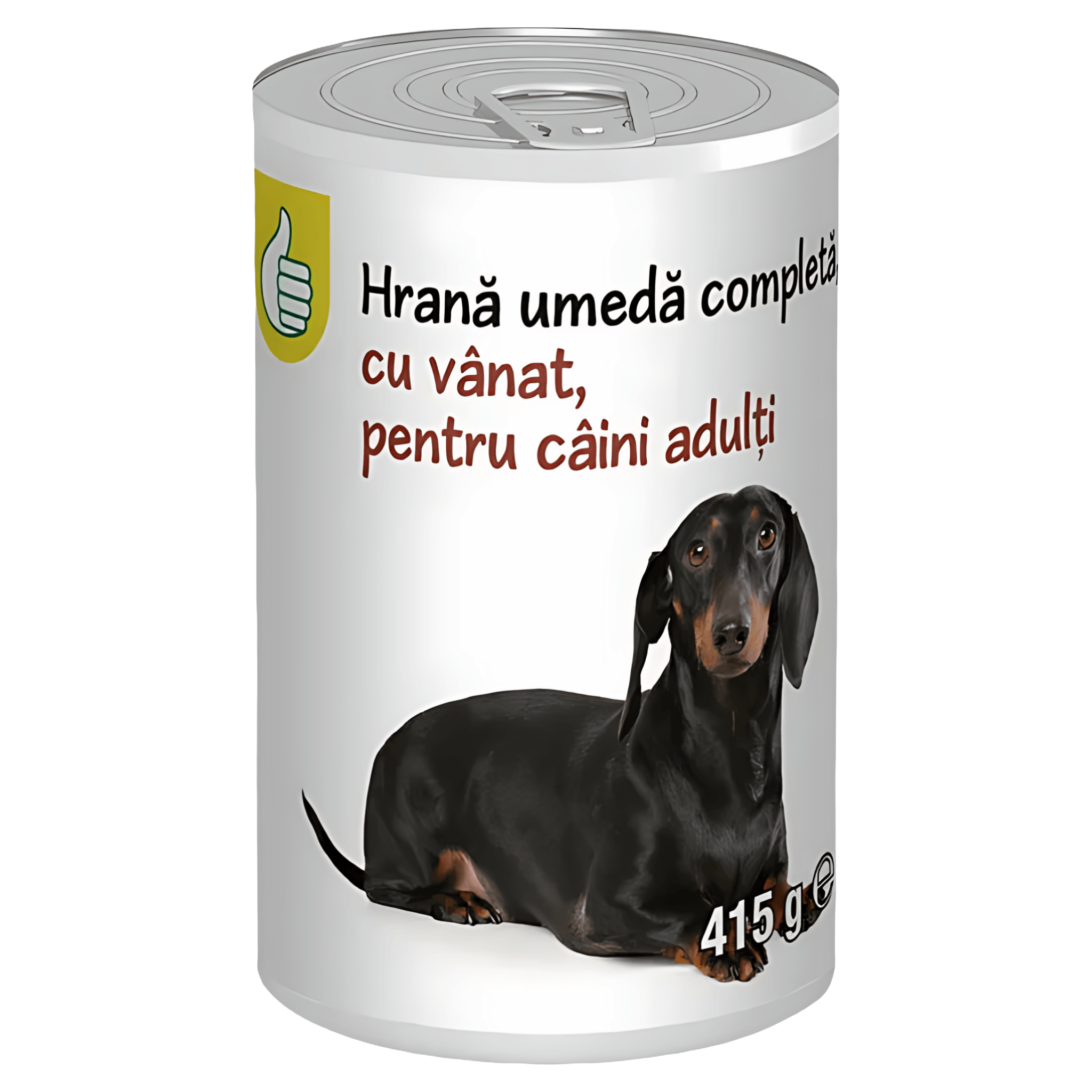Hrana umeda la conserva pentru caini adulti Pouce, vanat, 415 g