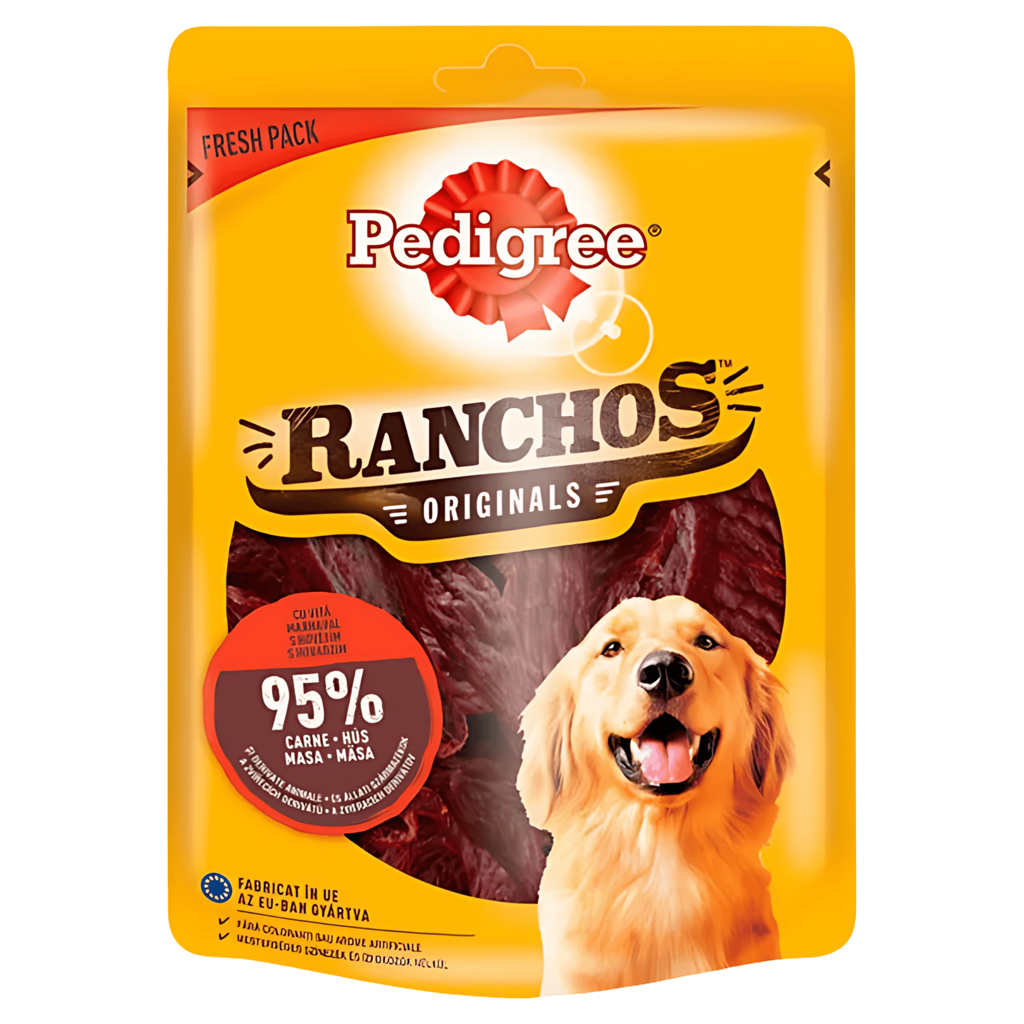 Recompense pentru caini Pedigree Ranchos, vita, 70 g