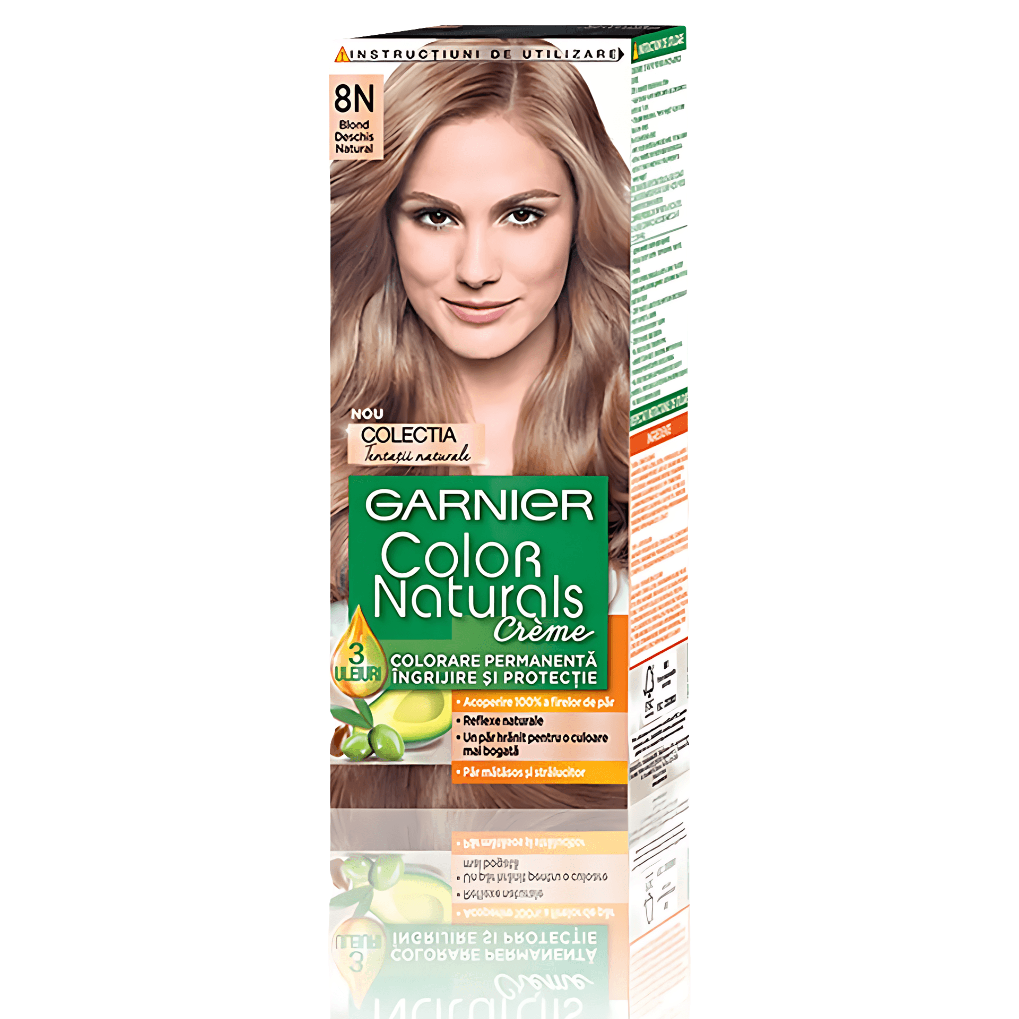 Vopsea de par permanenta Garnier Color Naturals Blond deschis natural