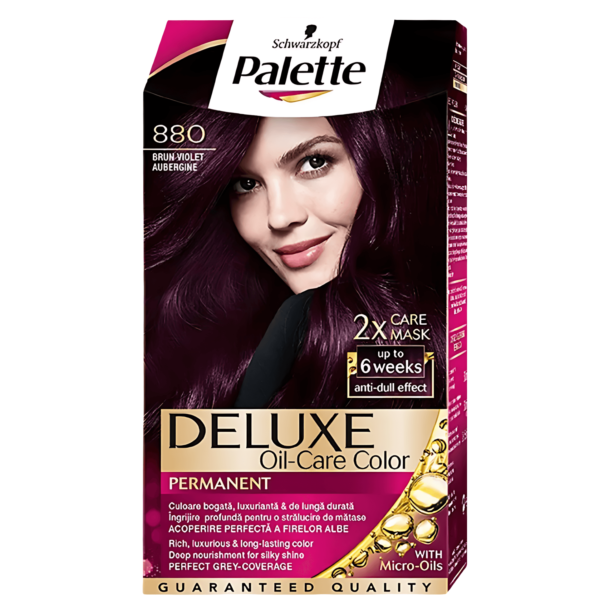 Vopsea de par Palette Deluxe 880