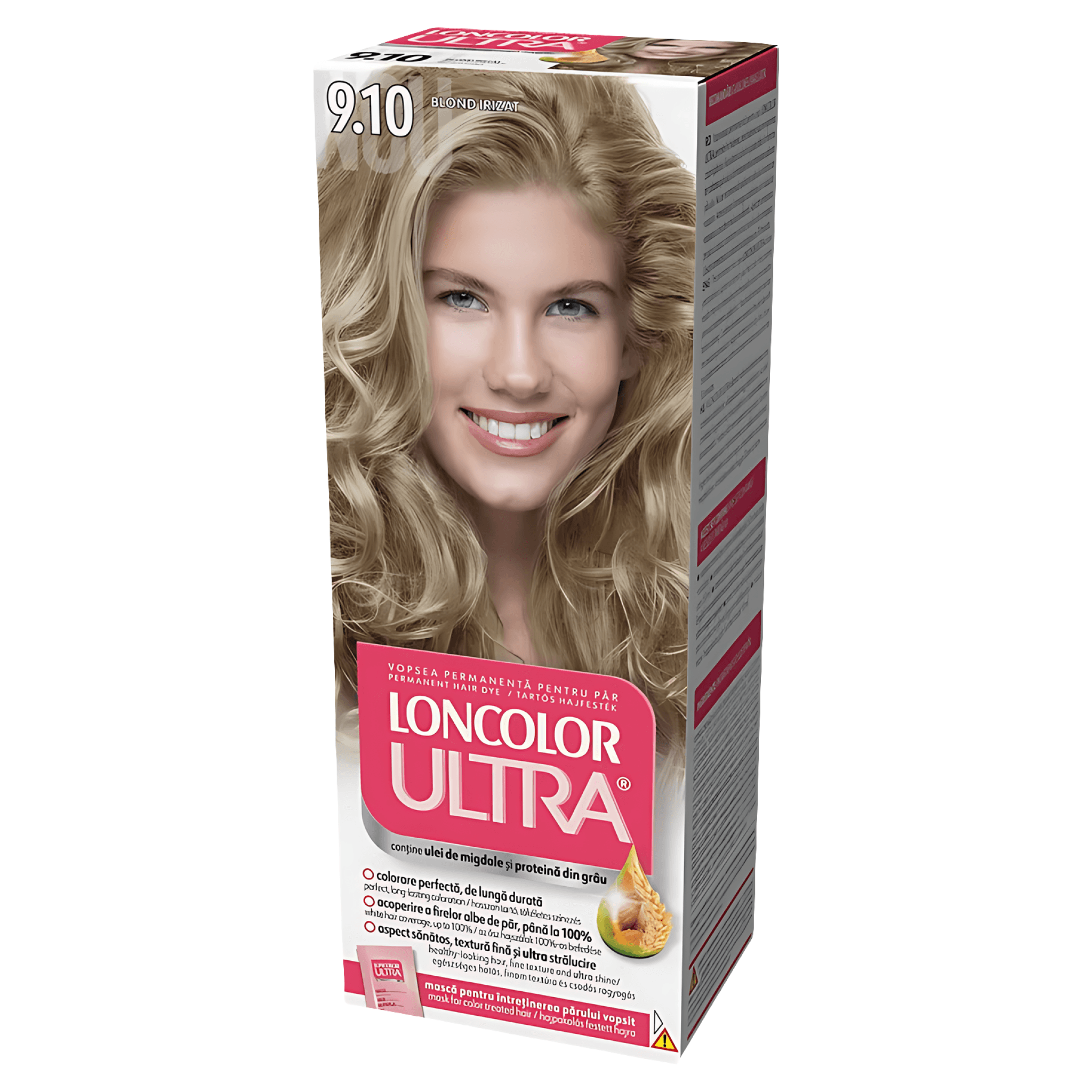 Vopsea de par Loncolor ultra nr. 9.10, Blond irizat