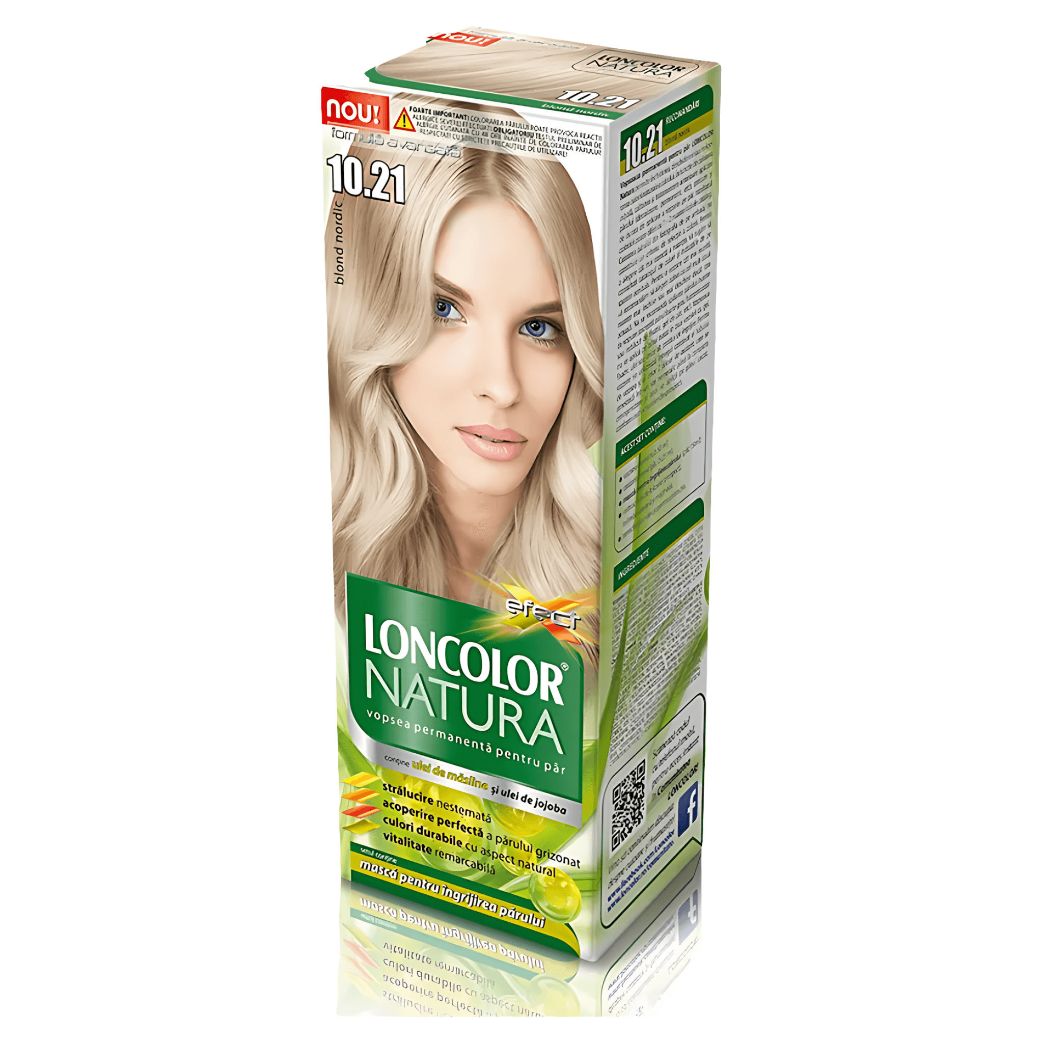 Vopsea permanenta par Loncolor Natura, 10.21 Blond nordic, 100 ml
