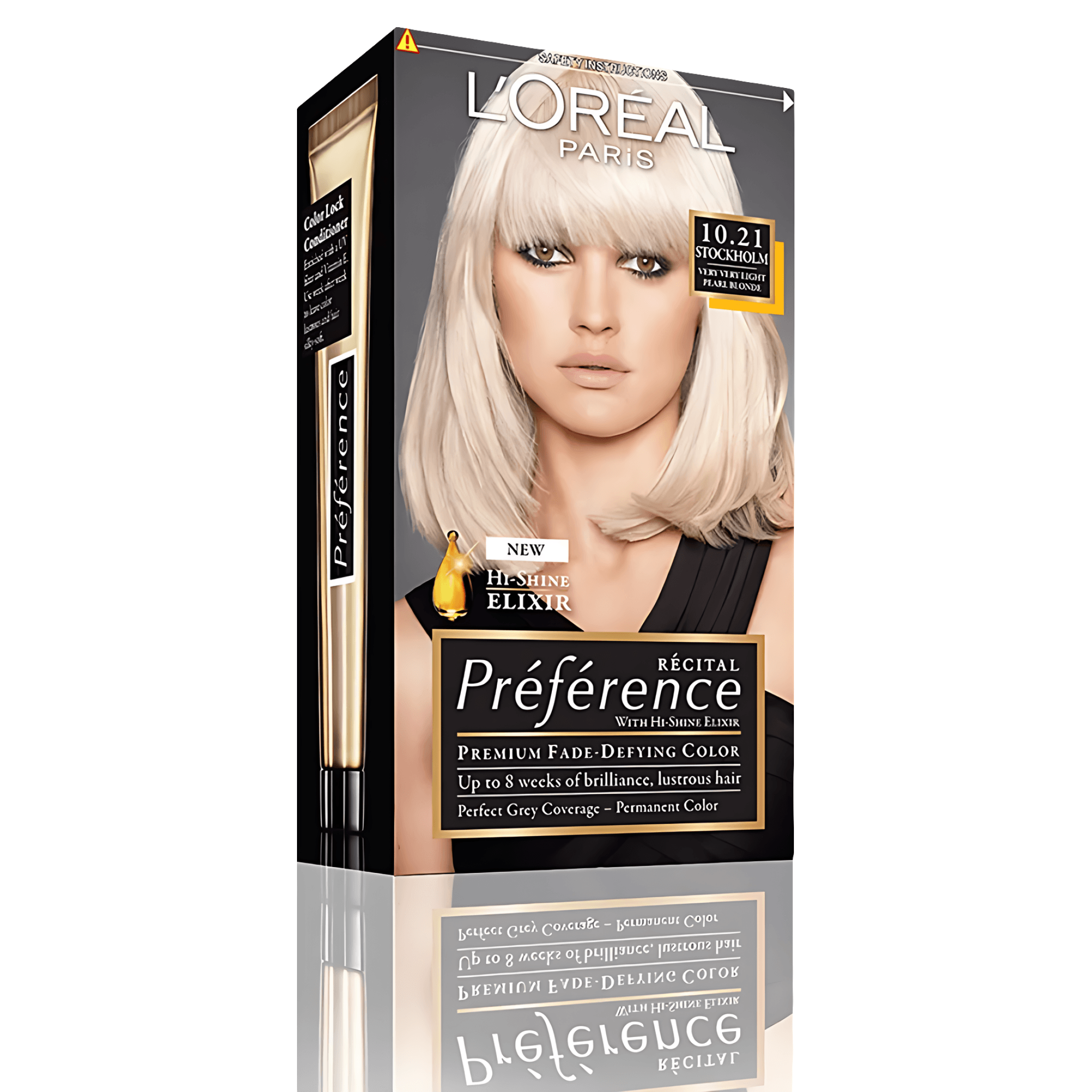 Vopsea de par permanenta L'Oreal Preference 10,21-Z2-Stockholm