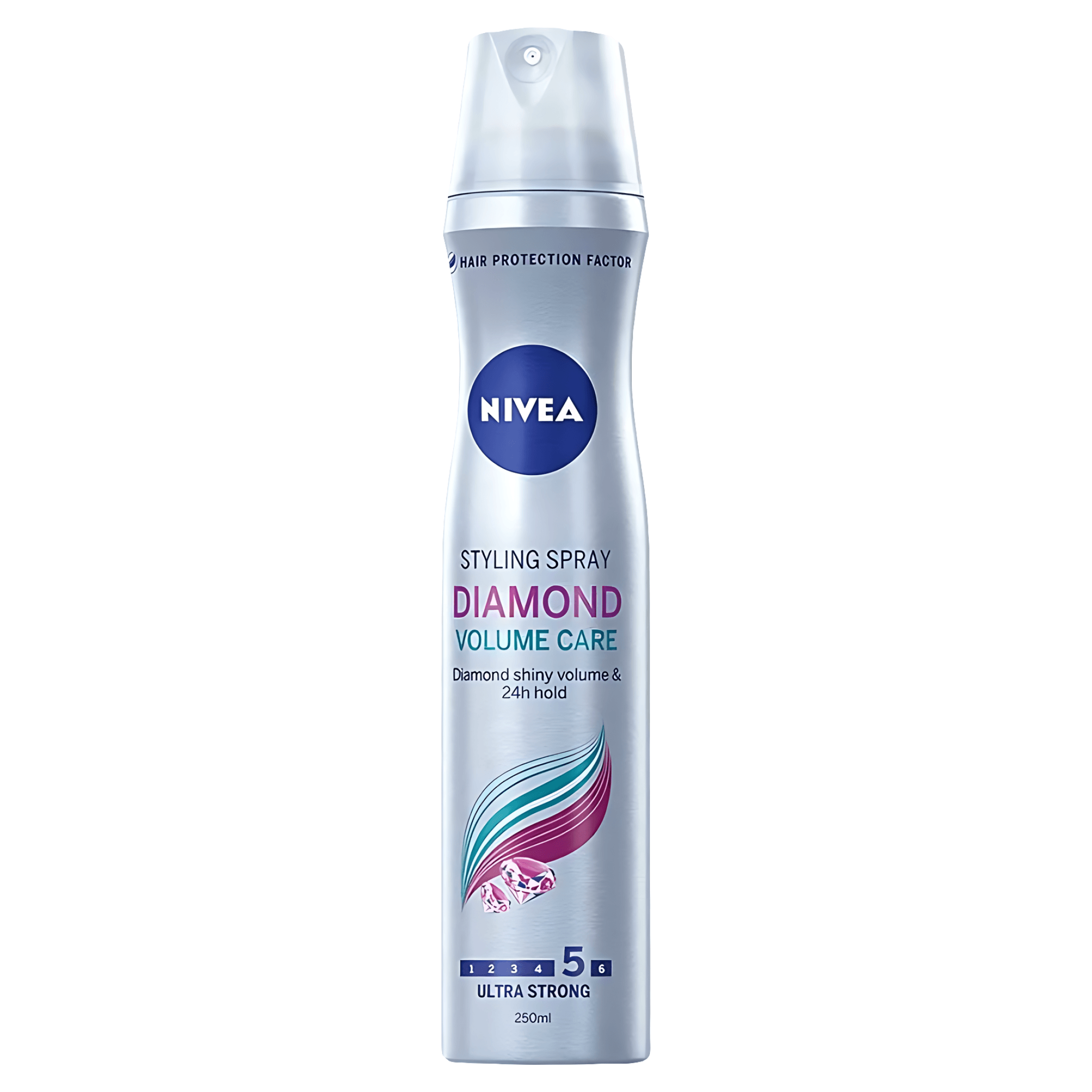 Spray fixativ Nivea Diamond Volume Care, ultra strong, 250ml