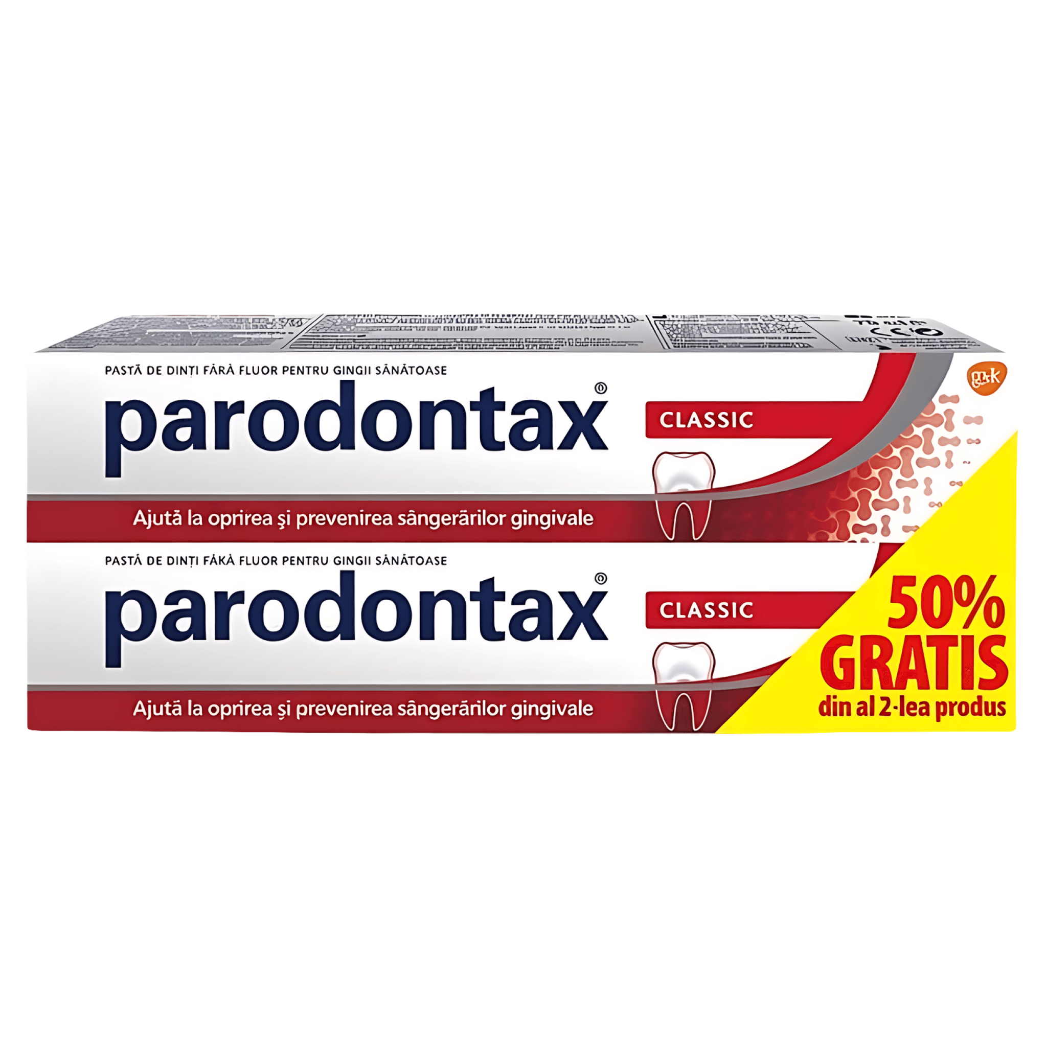 Pasta de dinti Parodontax Classic, 2 x 75 ml