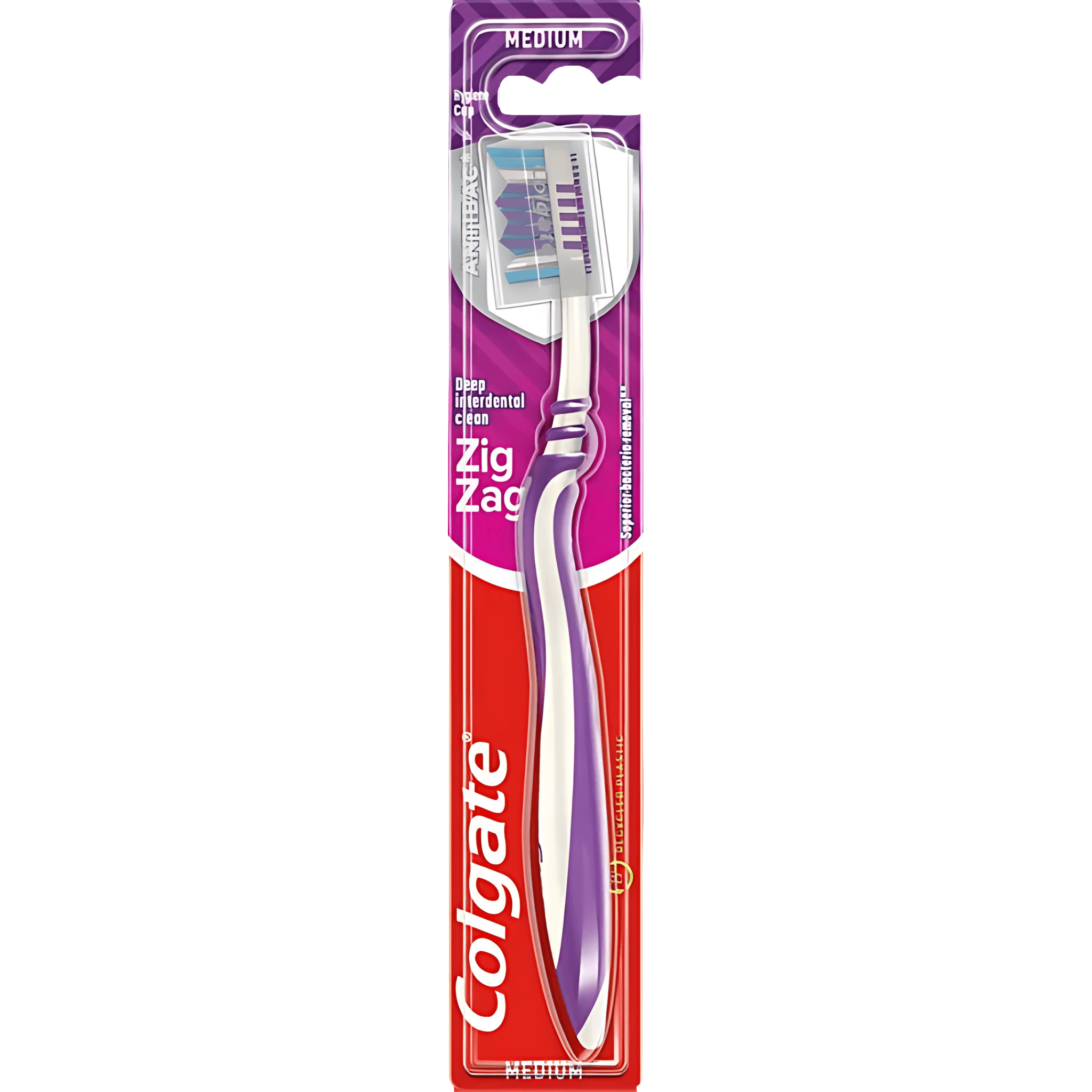 Periuta de dinti Colgate Zig-Zag Medium, 1 bucata