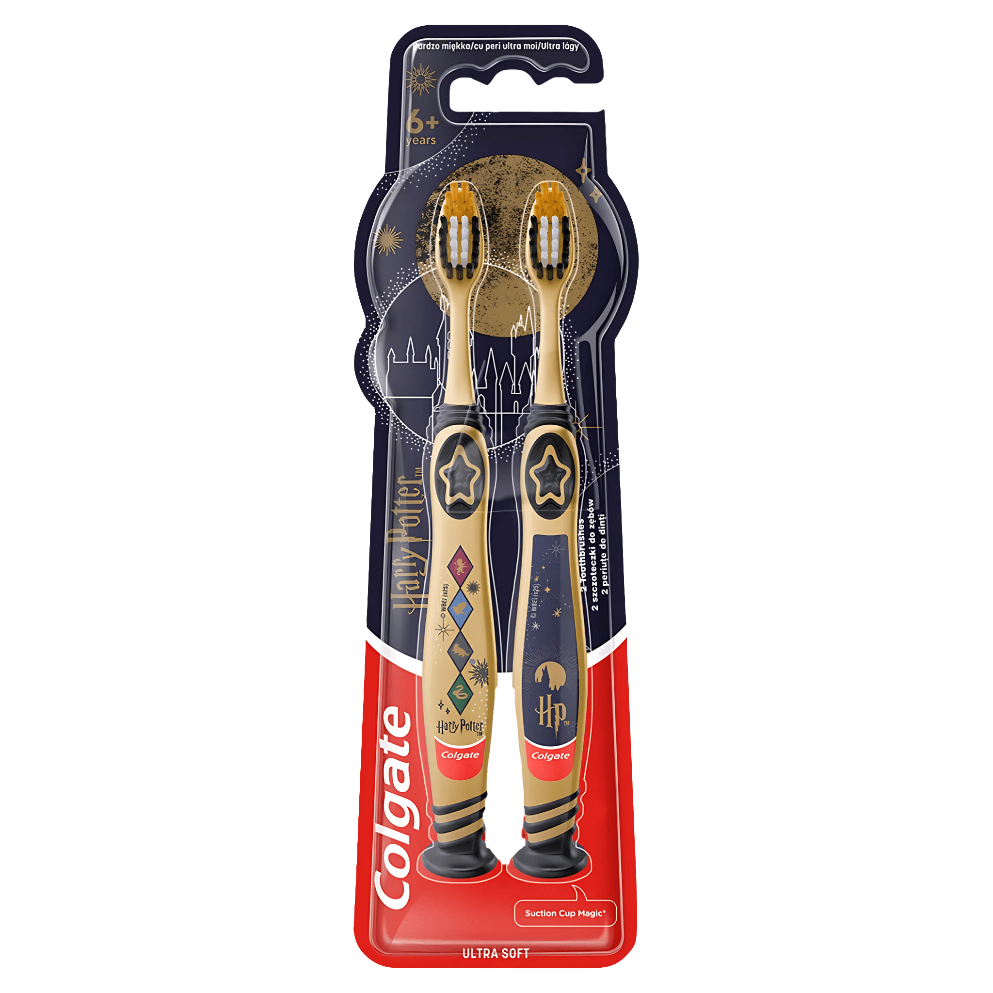 Periuta de dinti Colgate Harry Potter, 6+ ani, 2 bucati