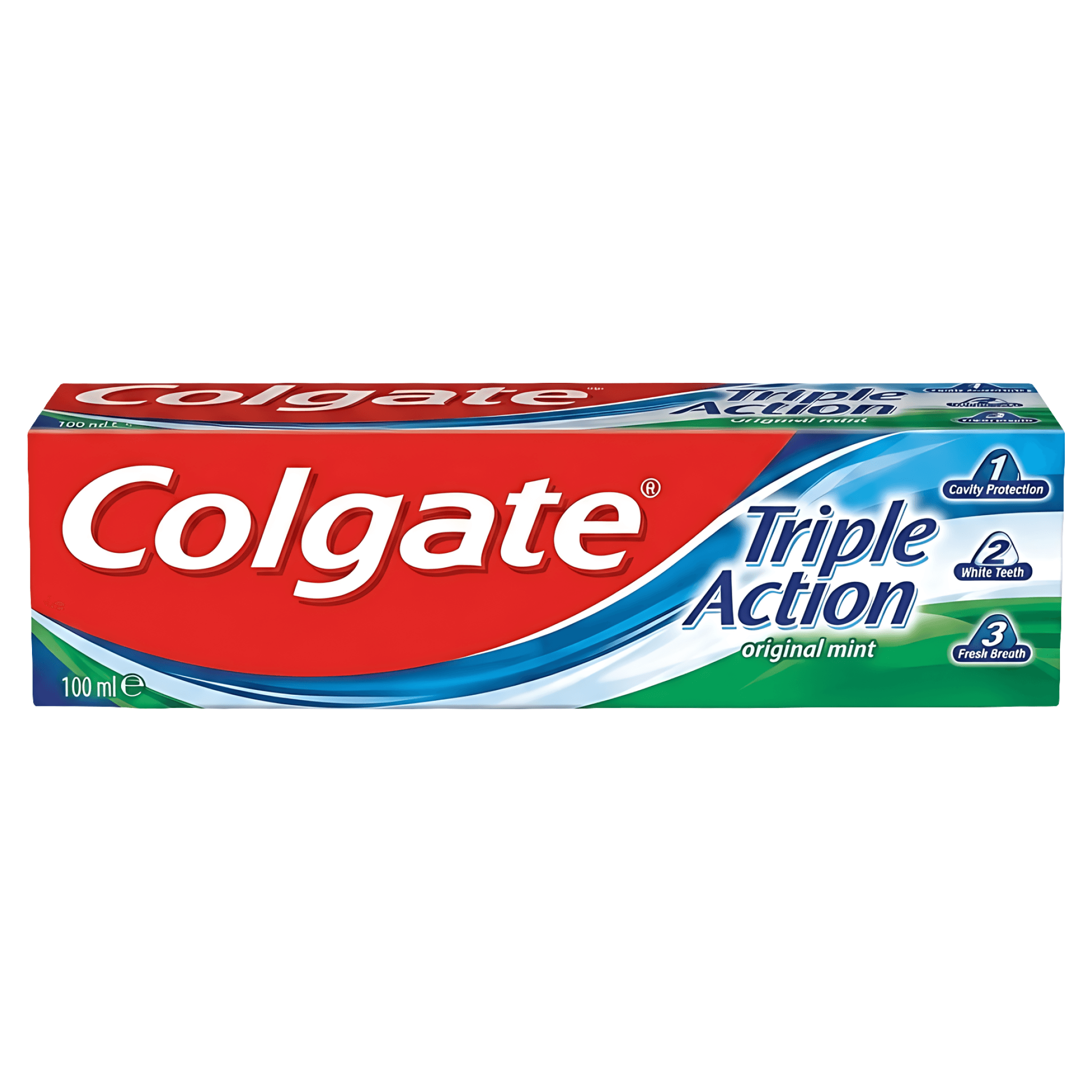 Paste de dinti Colgate Triple Action, 100 ml