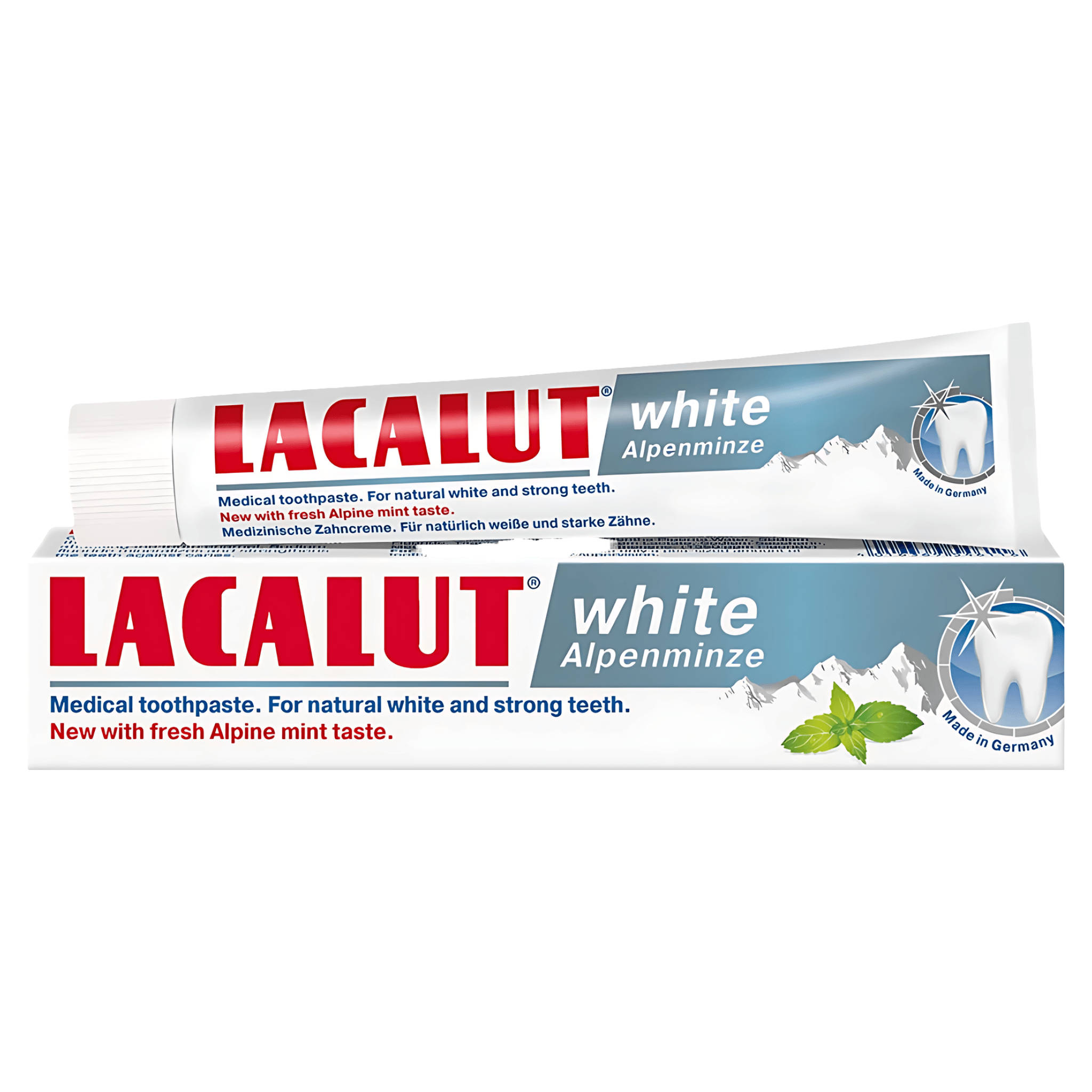 Pasta de dinti Lacalut White Alpenminze, 75 ml