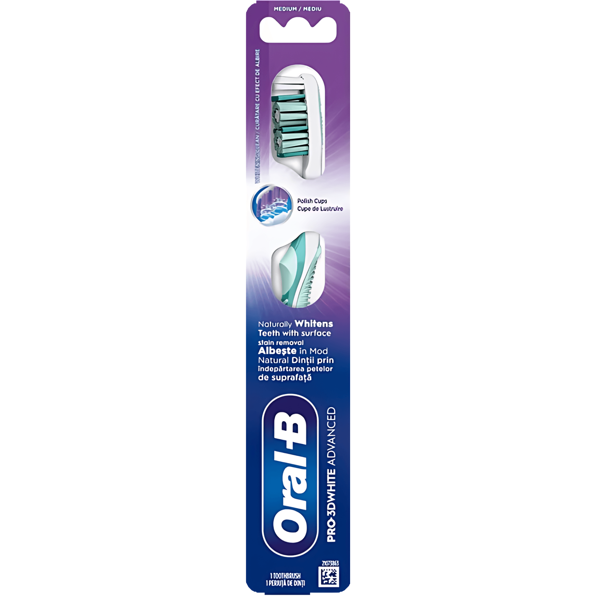 Periuta de dinti Oral-B Pro-3D White Advanced, 1 bucata