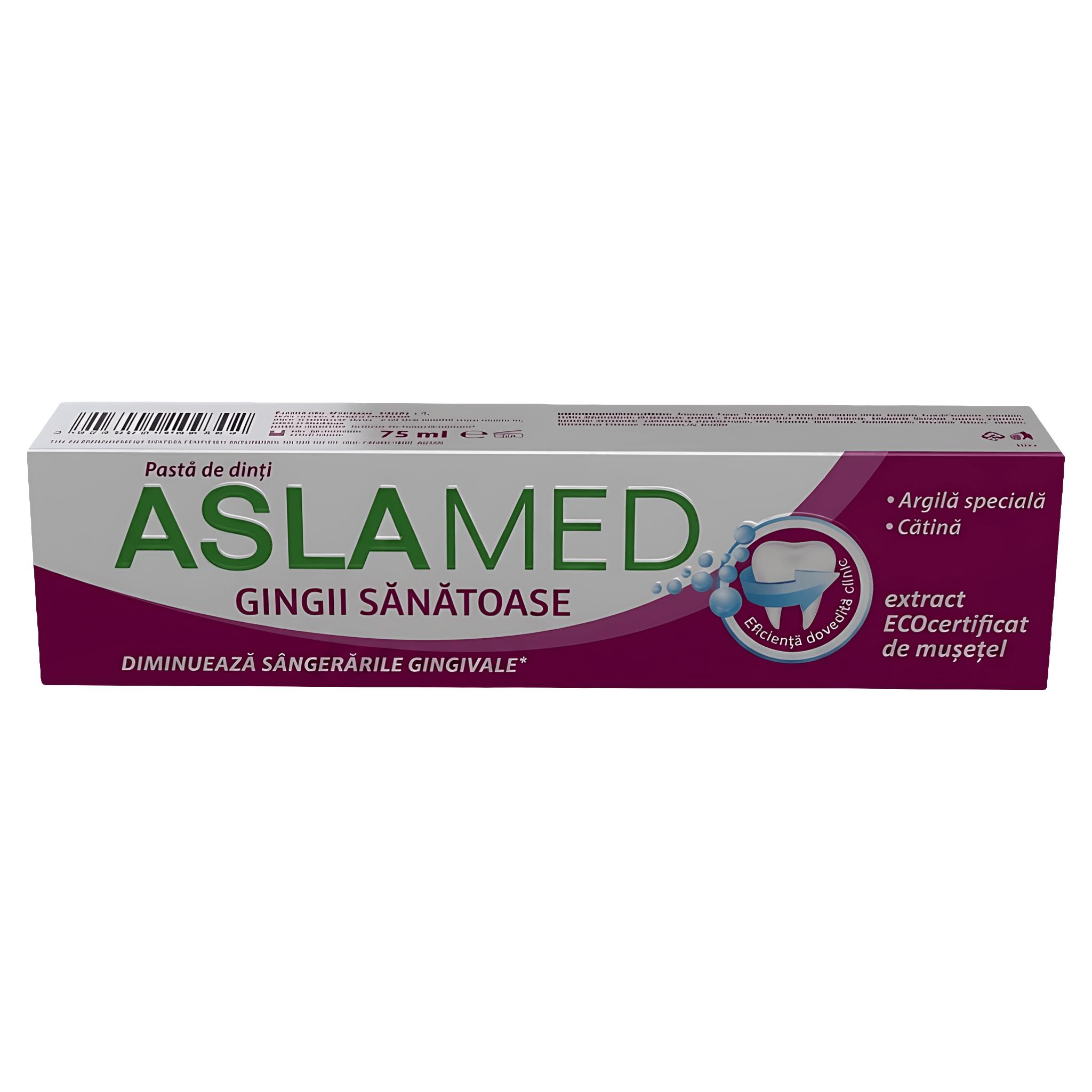 Pasta de dinti Aslamed Gingii Sanatoase, 75 ml